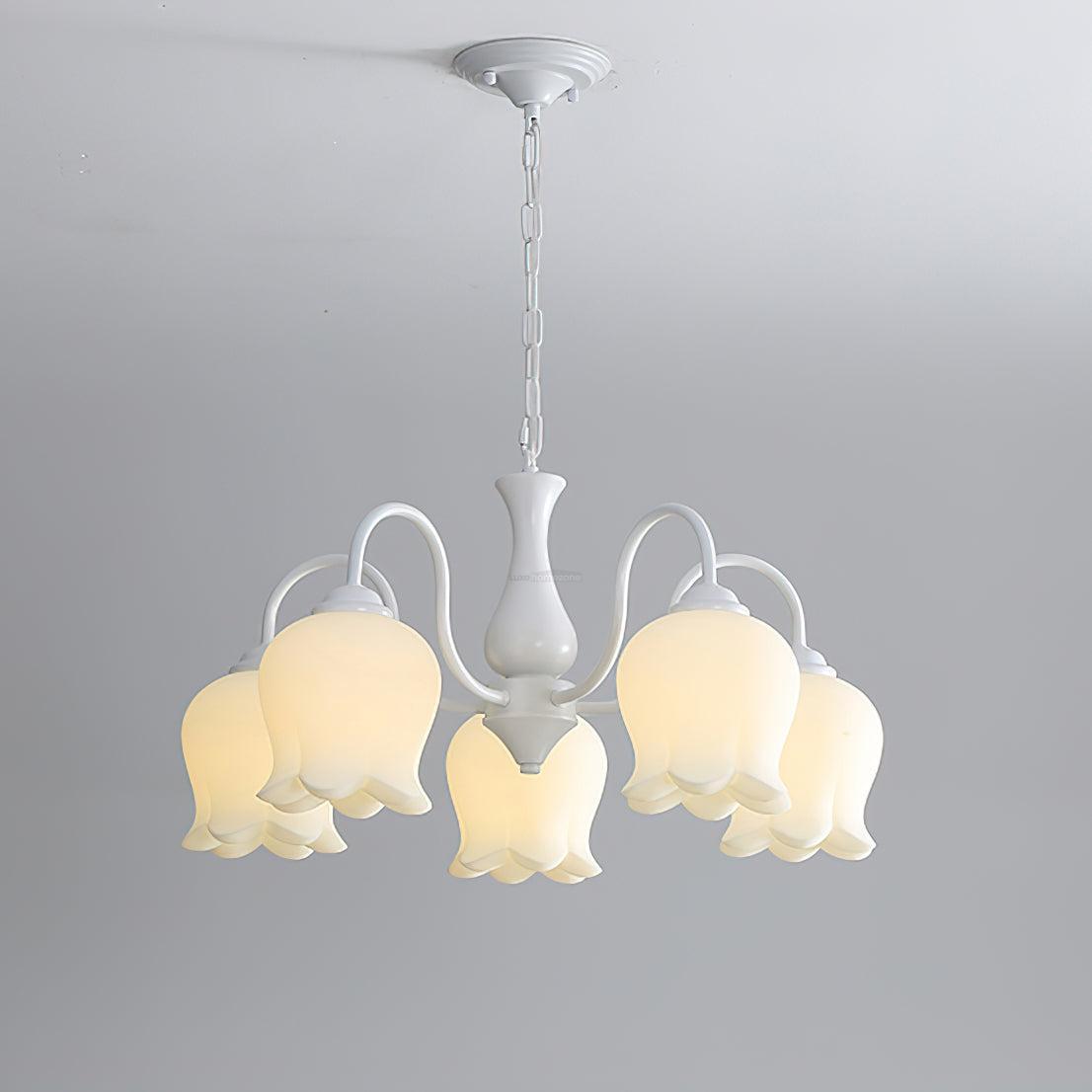 Elegant Lilium Chandelier with 5/6/8 heads-Sylvia Space