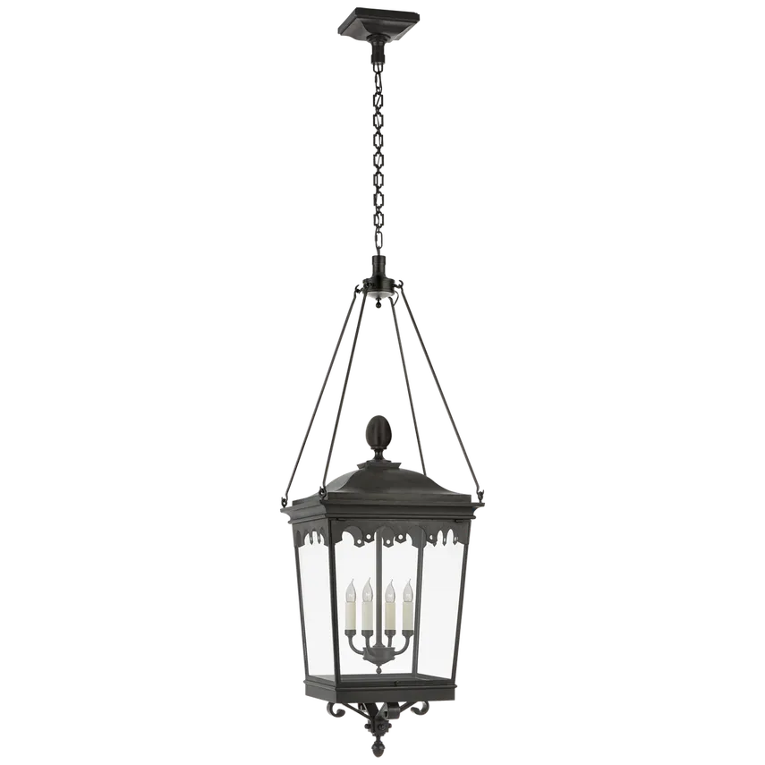 Rosedaled Classic Large Hanging Lantern-Sylvia Space