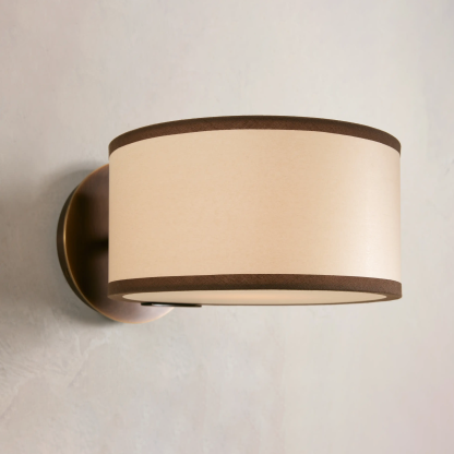 Daphne Linen Wall Sconce