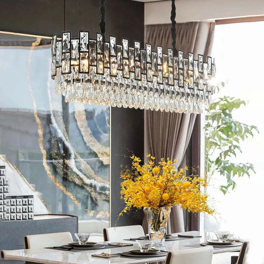 Molini Dining Room Crystal Chandelier-Sylvia Space