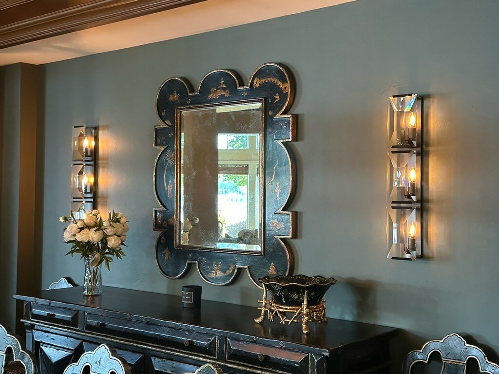 Harlow Faceted Crystal Triple Wall Sconce
