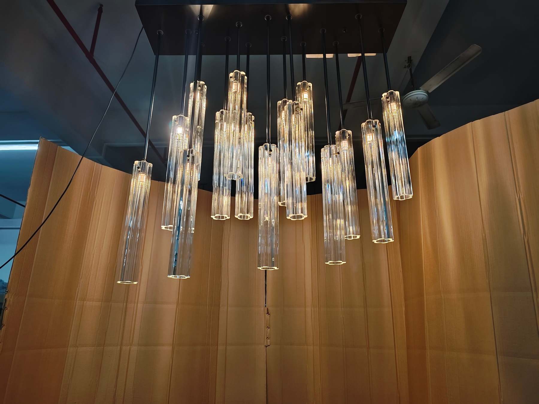 Aria Eden Multi Spot Glass Chandelier