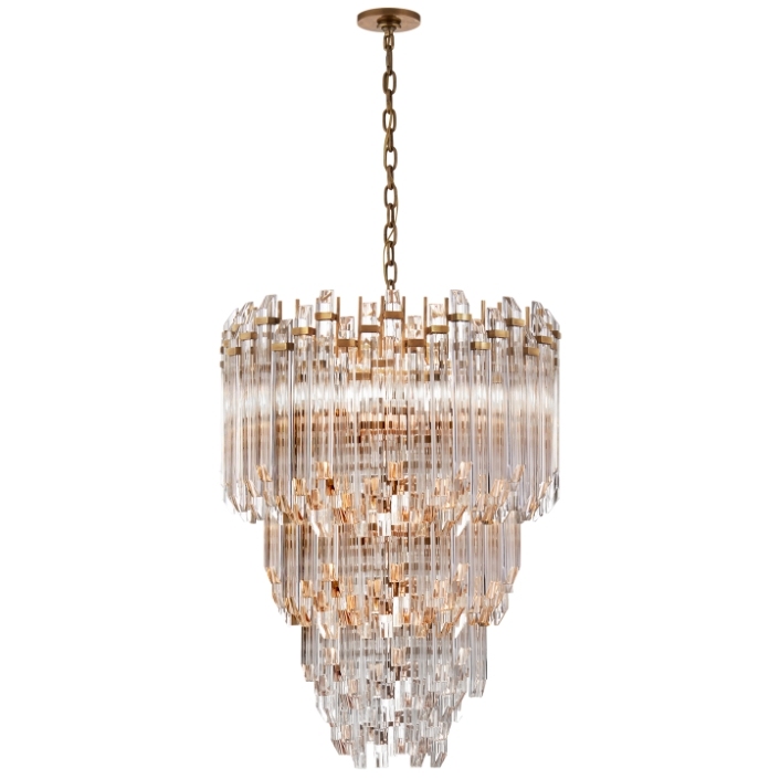Adele Three-Tier Waterfall Chandelier