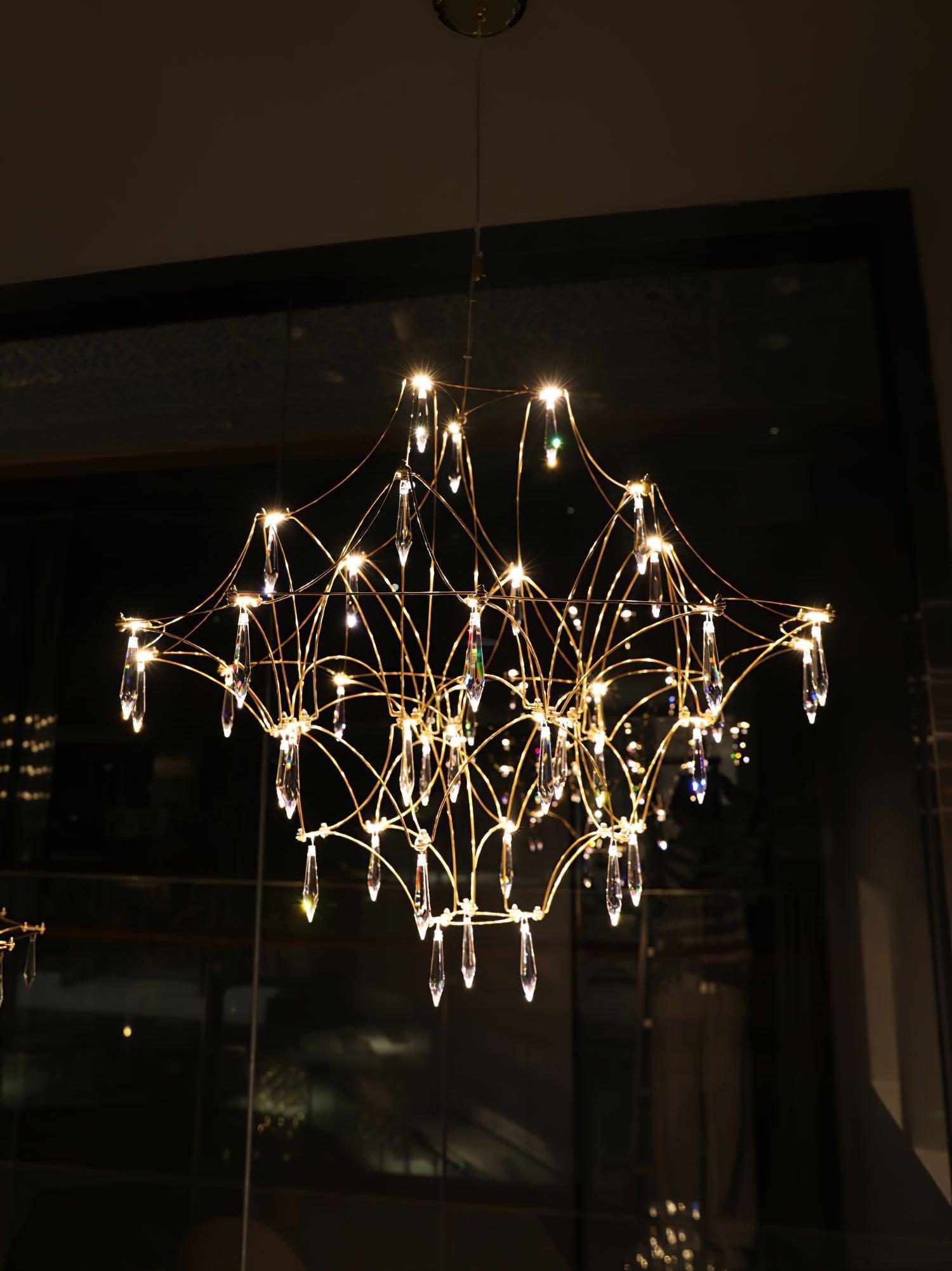 Mira Chandeliers ∅ 23.6″ ∅ 31.5″-Sylvia Space