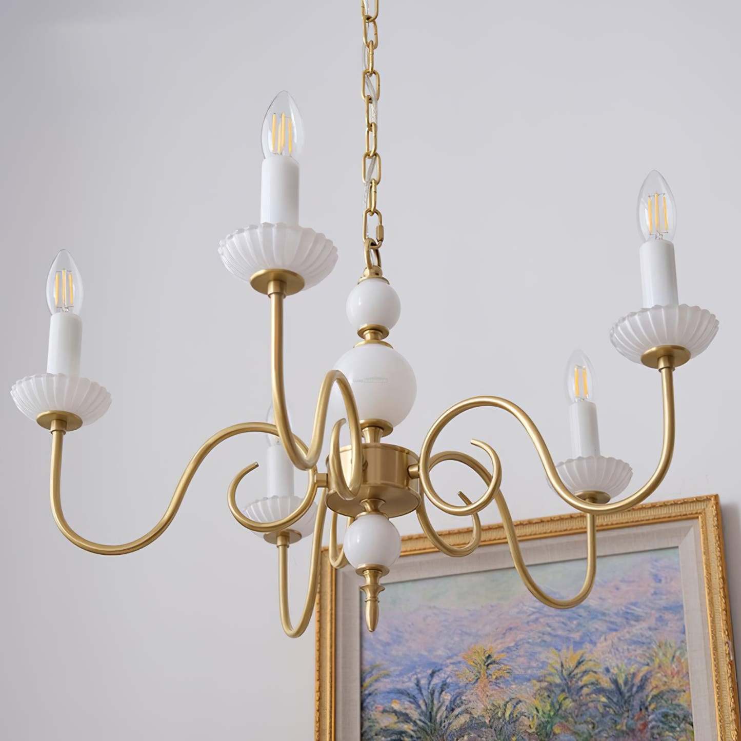 Carlita Chandelier with 3/5 heads-Sylvia Space