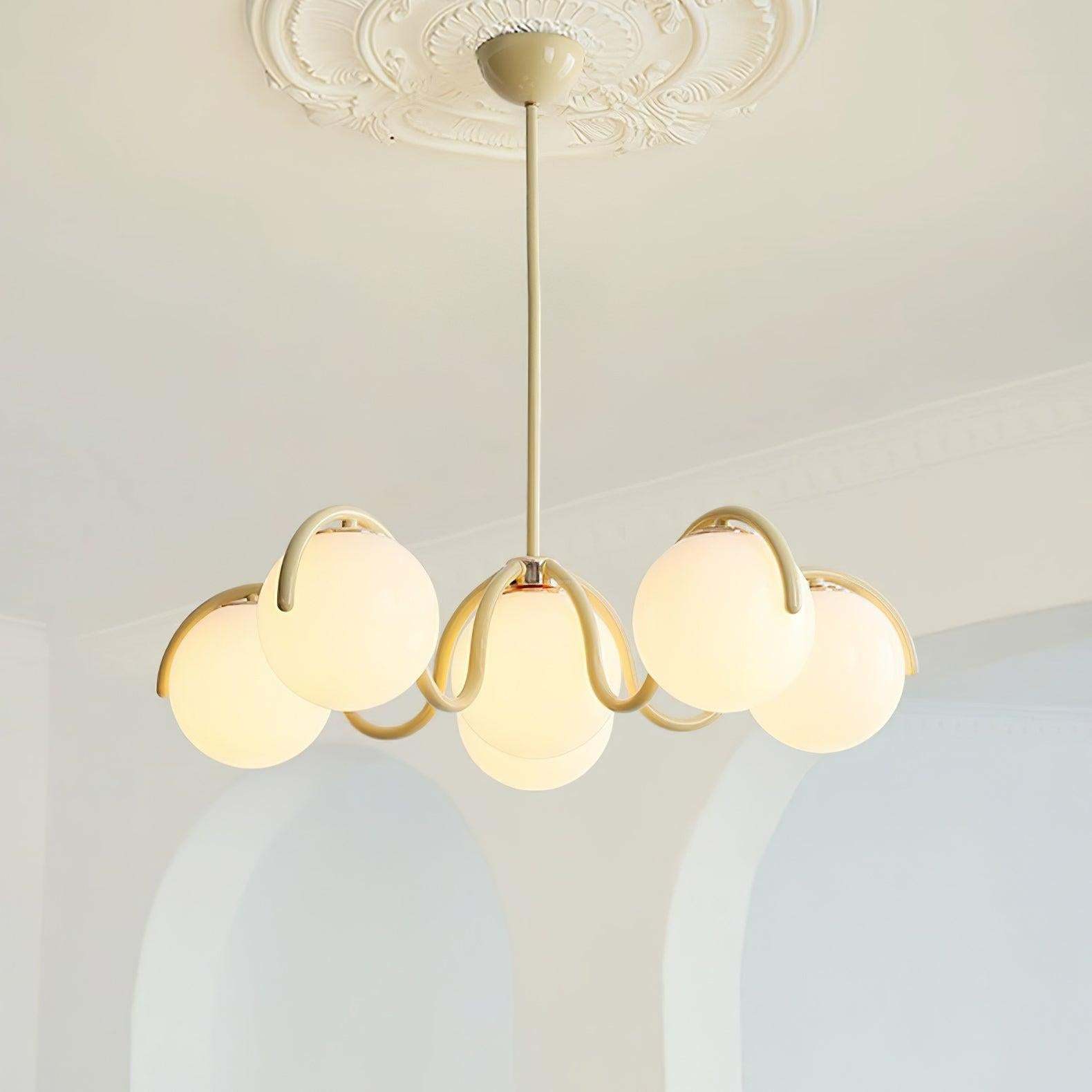 Reedway Curve Linear Chandelier ∅ 27.2″-Sylvia Space