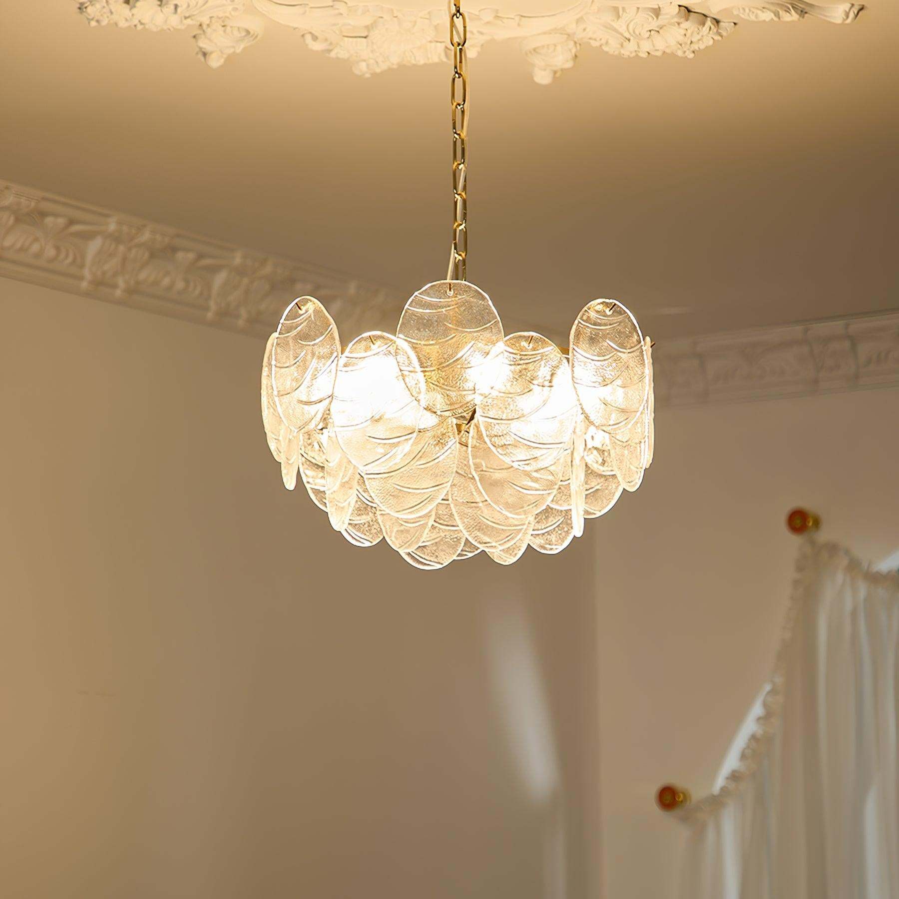 Victorian Disc Round Chandelier-Sylvia Space