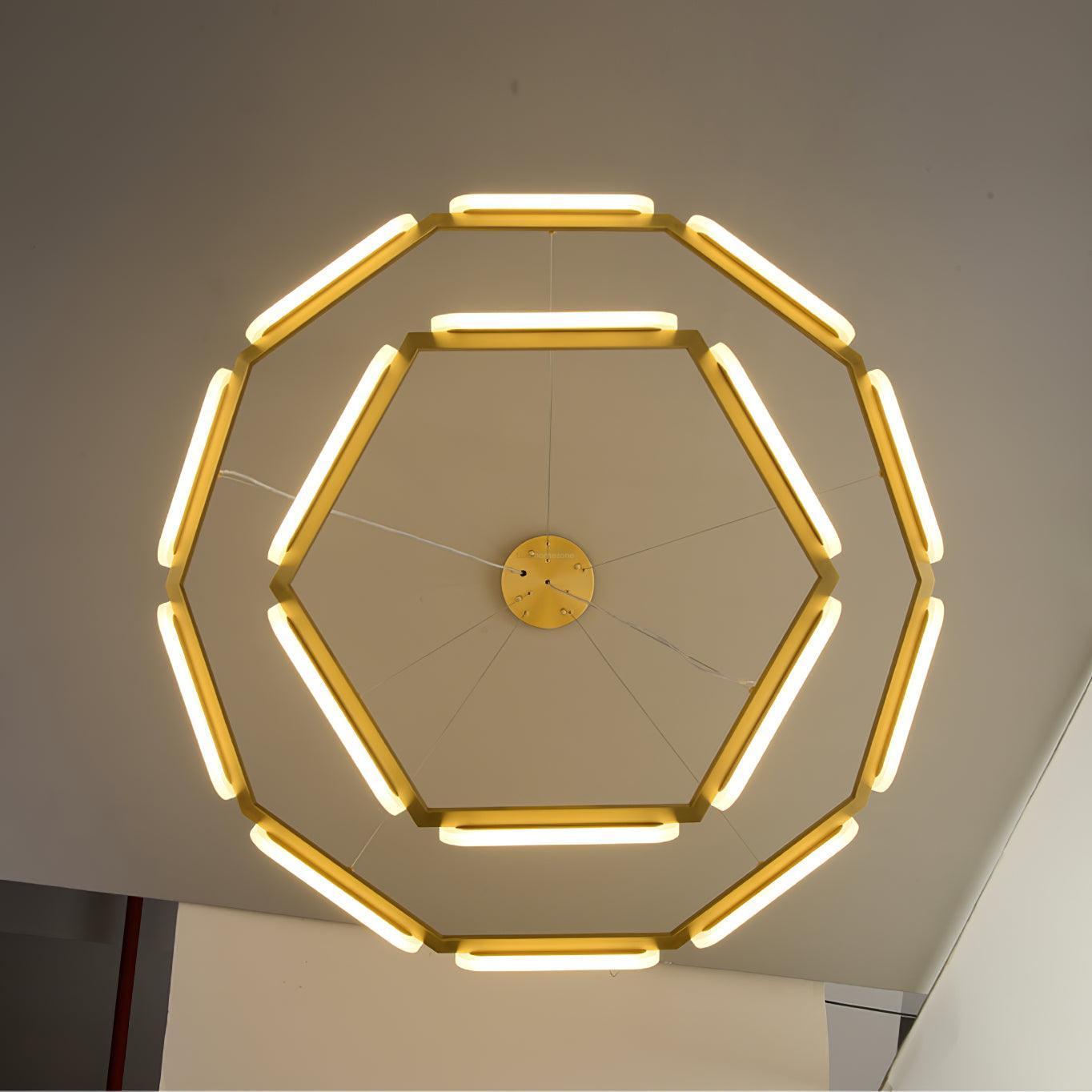 Swirl Chandelier ∅ 27.7″-Sylvia Space