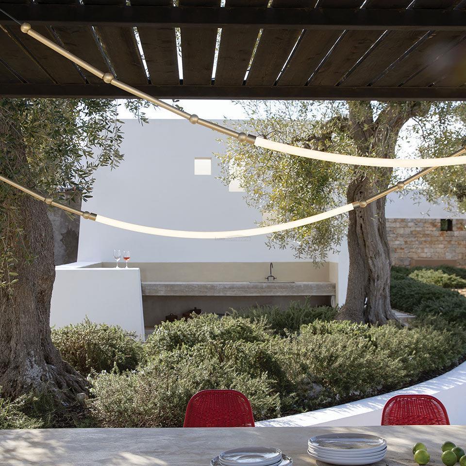 Leda Chandelier ∅ 17.3″-Sylvia Space