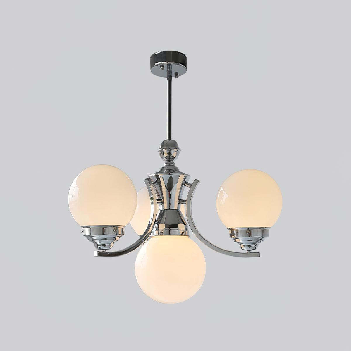 Dewdrop Globe Chandelier ∅ 21.7″-Sylvia Space