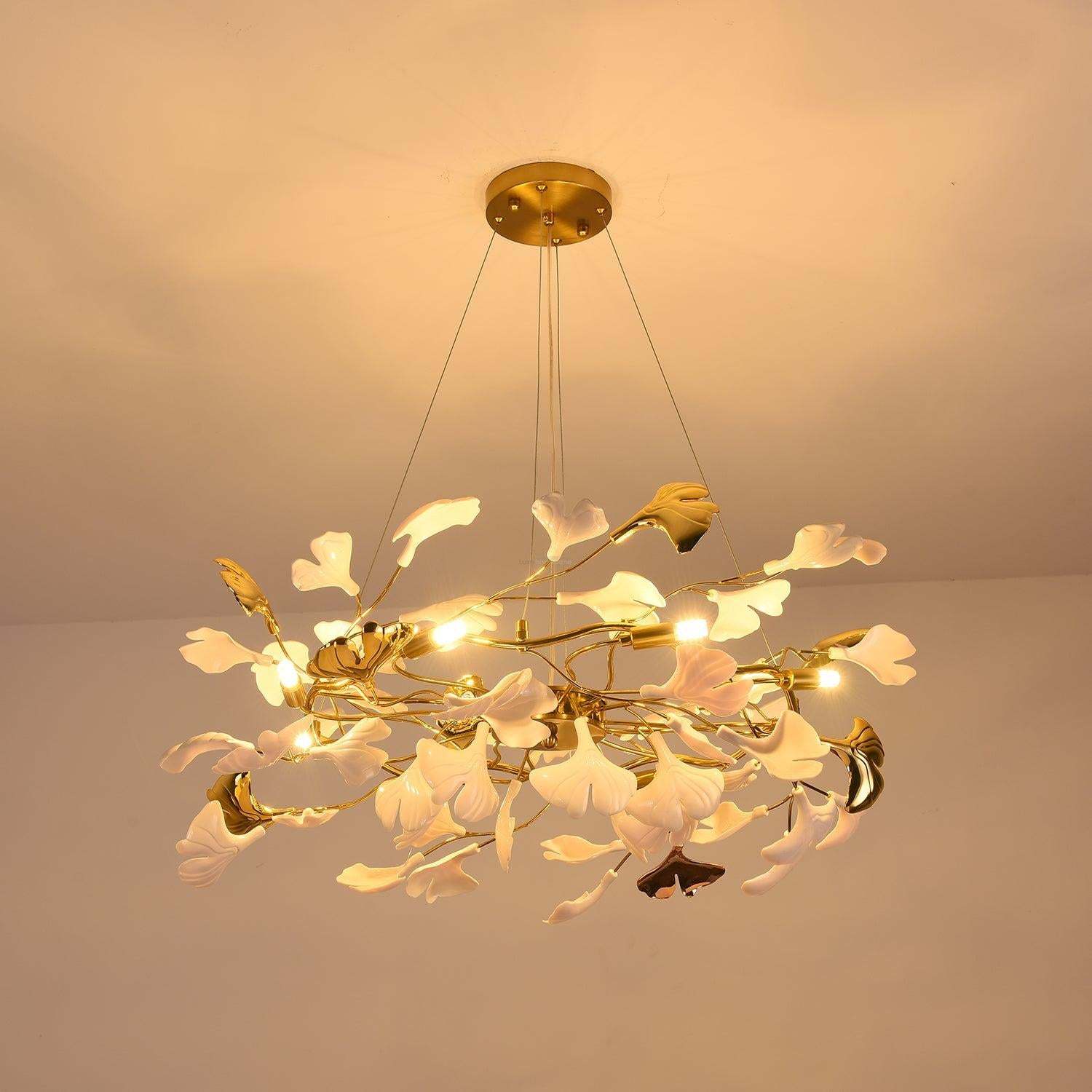 Gingko Chandelier Style P-Sylvia Space