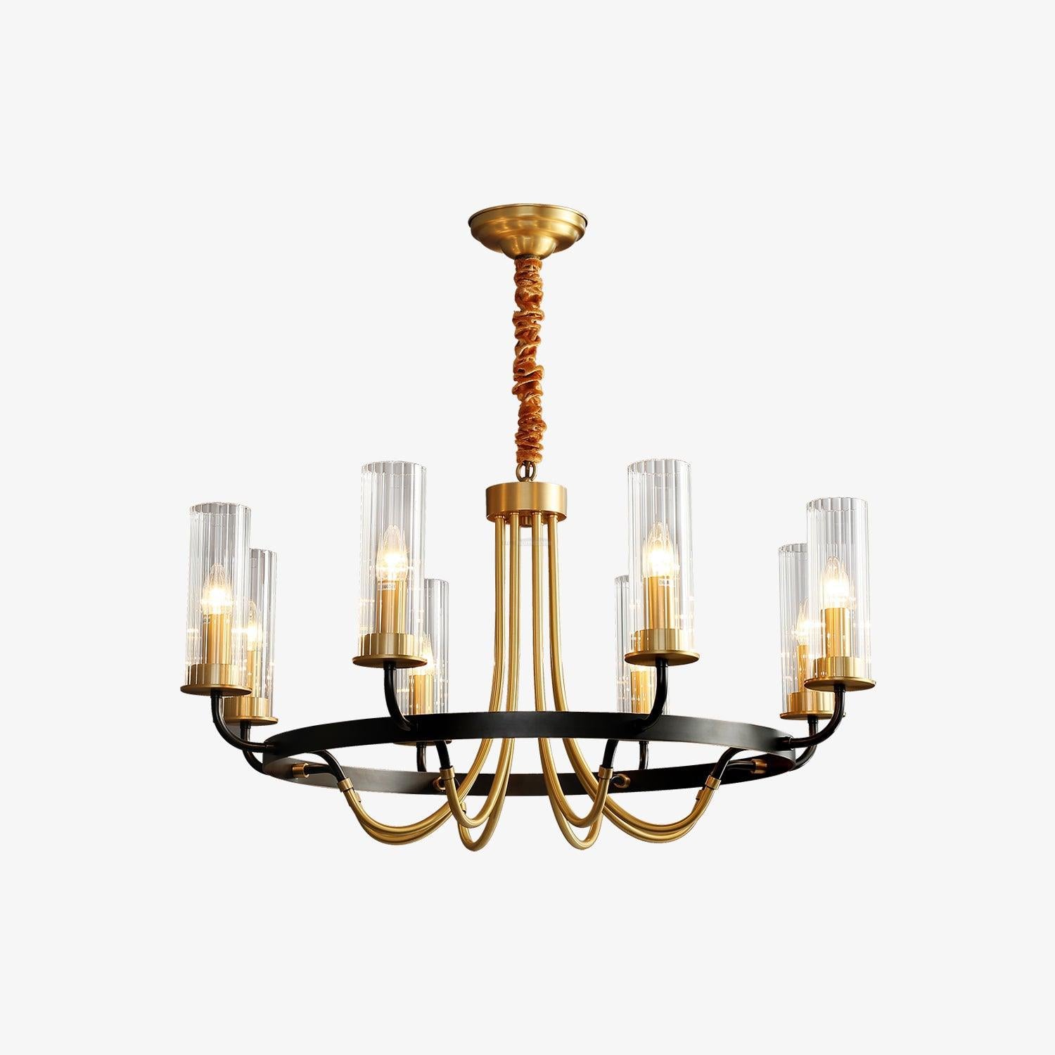 Kearney Chandelier Φ 27.2″-Sylvia Space