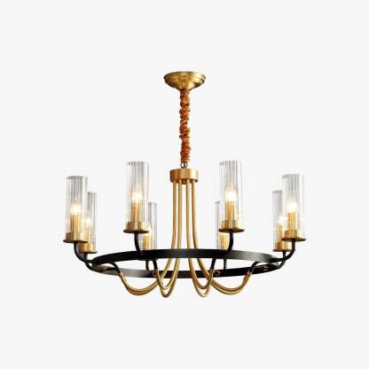 Kearney Chandelier Φ 27.2″-Sylvia Space