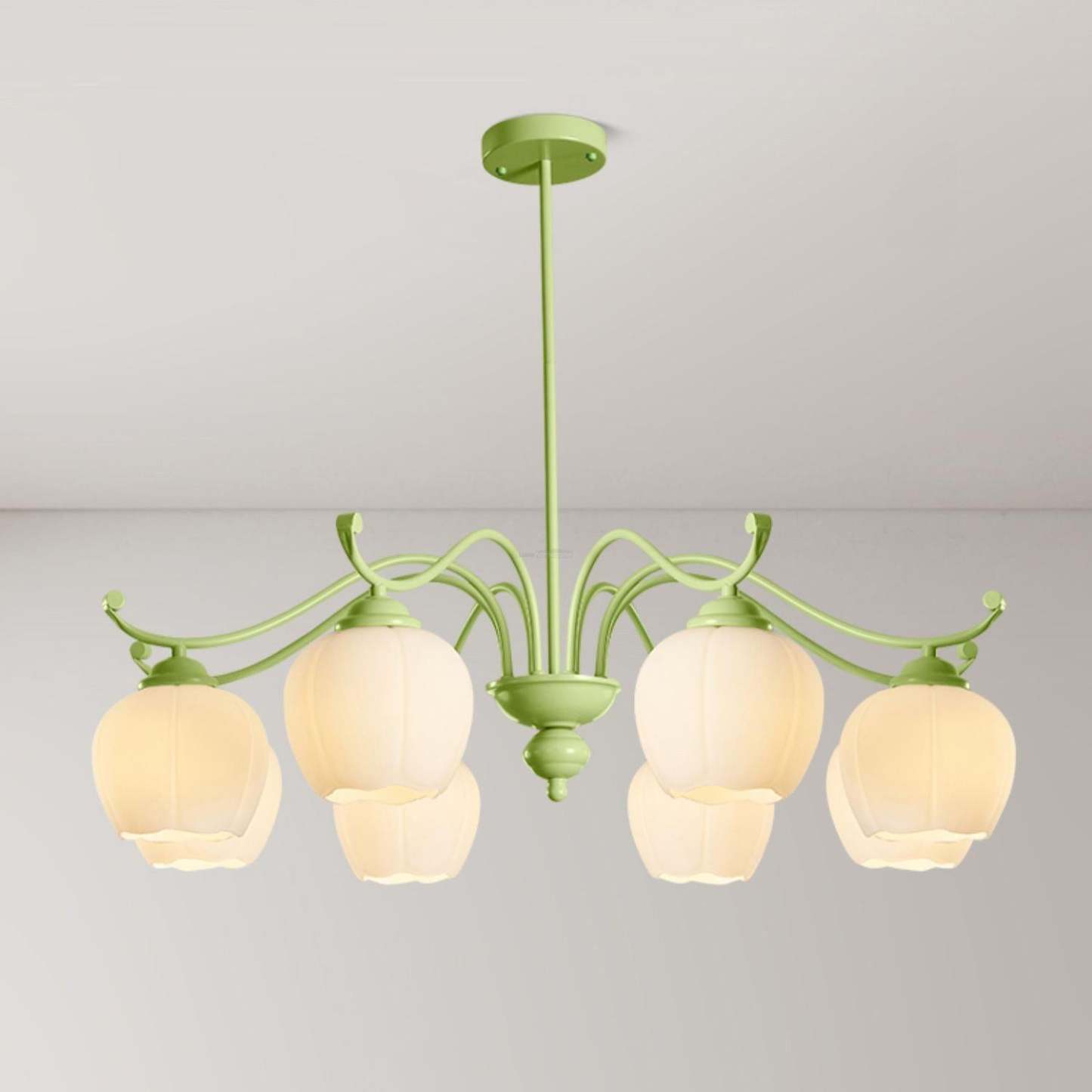 Lomance Lily Chandelier with 4/6/8 heads-Sylvia Space