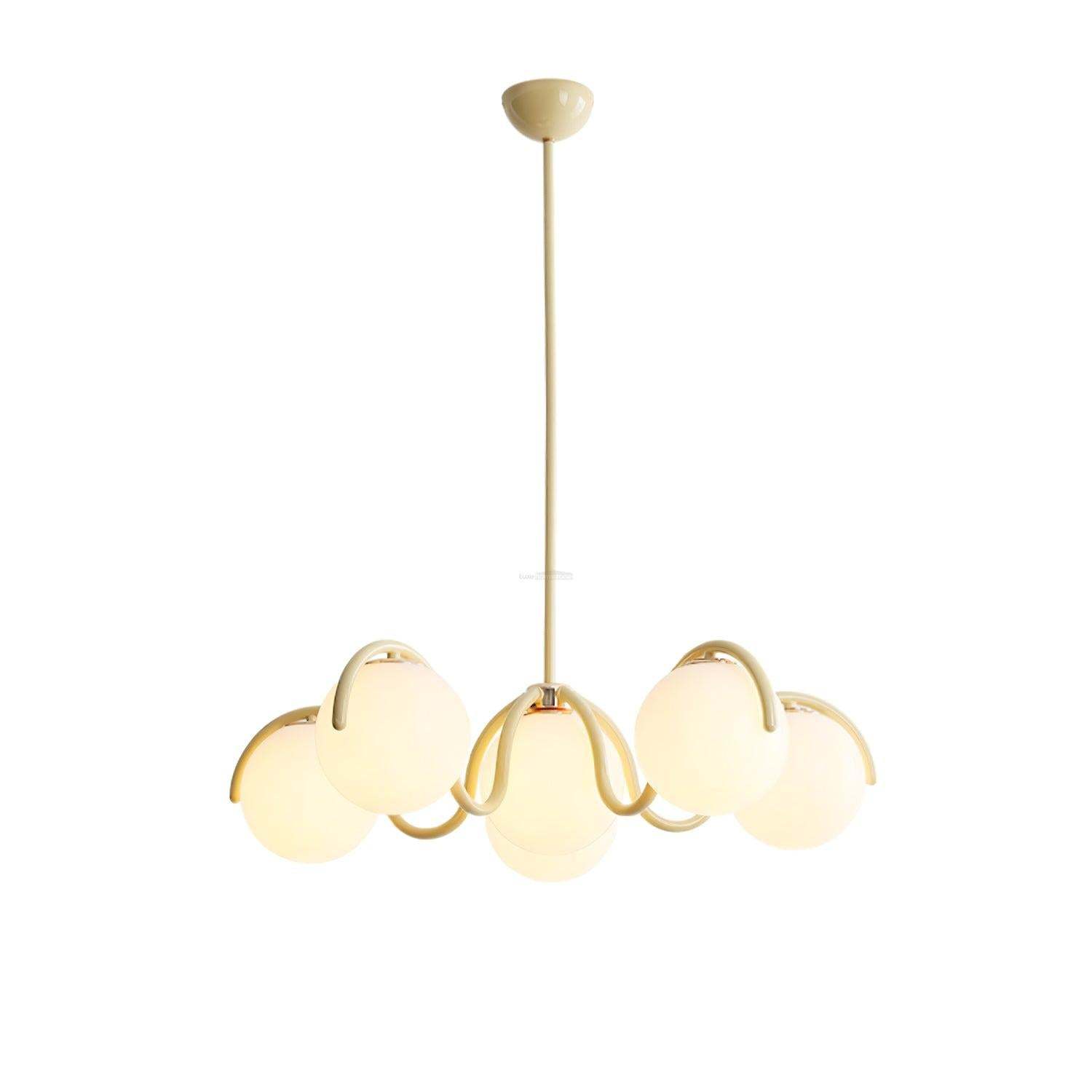 Reedway Curve Linear Chandelier ∅ 27.2″-Sylvia Space