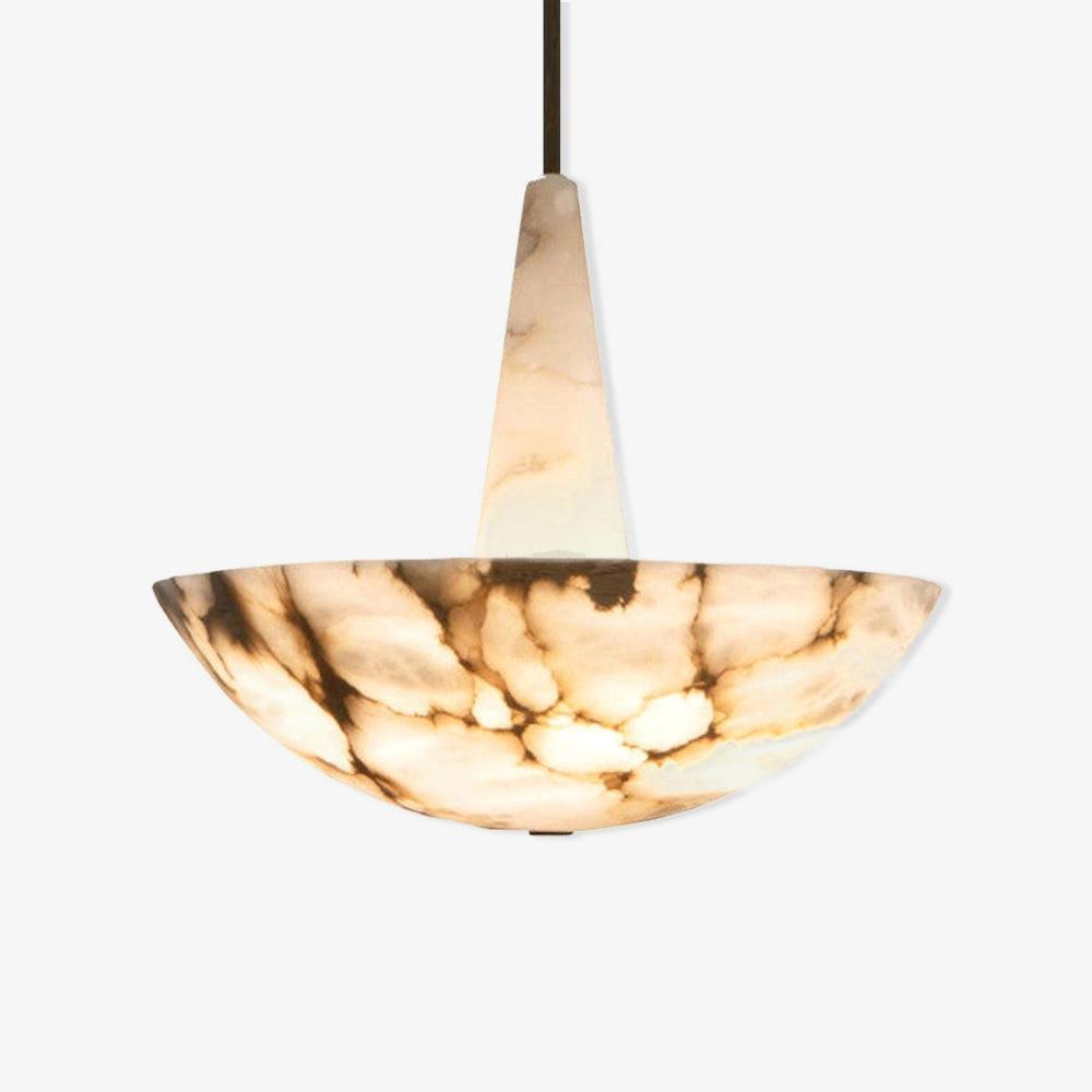Domus Alabaster Round Chandelier-Sylvia Space