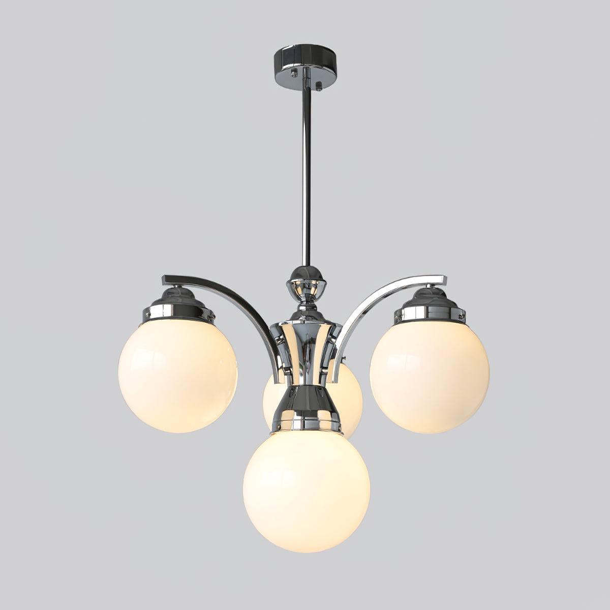 Dewdrop Globe Chandelier ∅ 21.7″-Sylvia Space