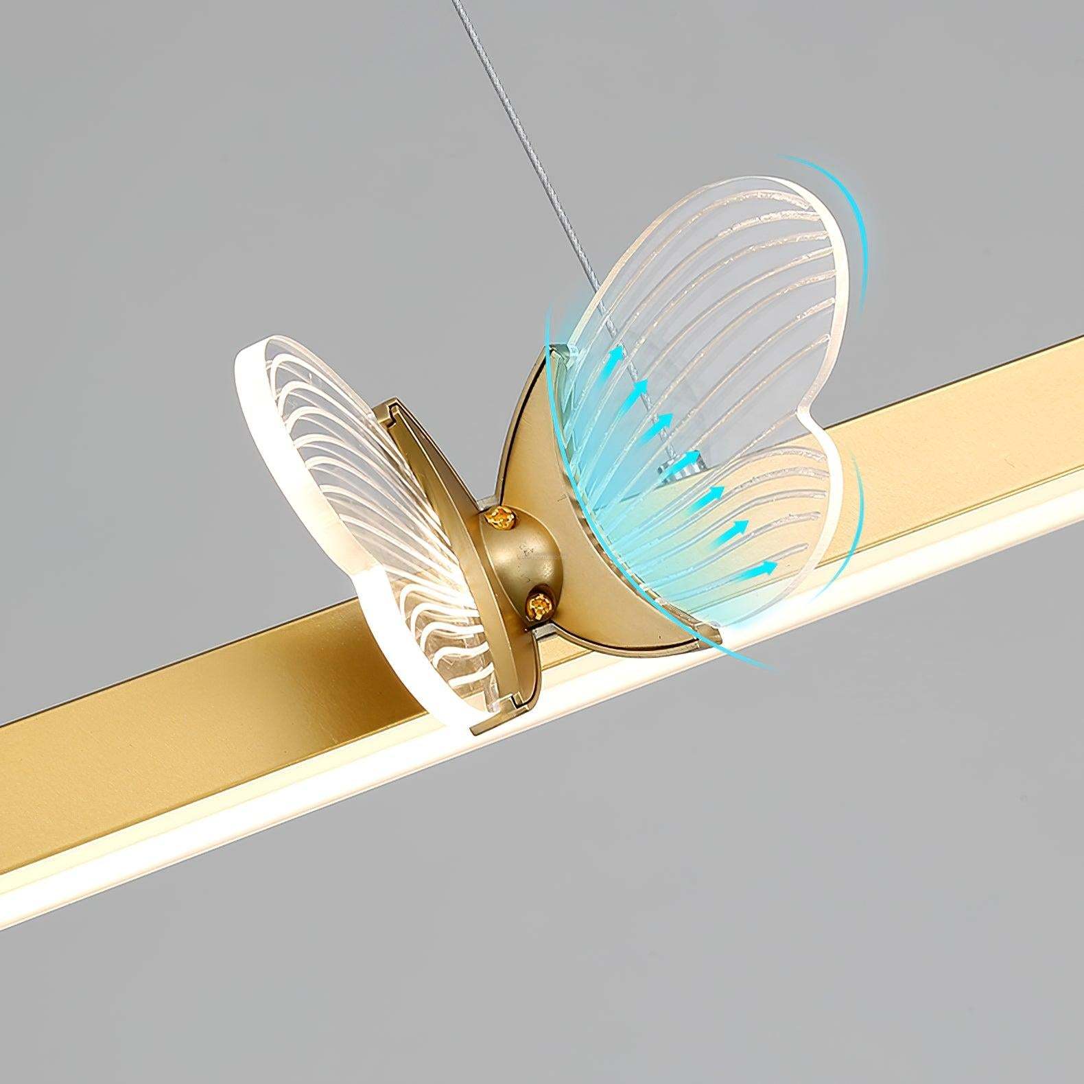 Cohen Butterfly Linear Chandelier-Sylvia Space