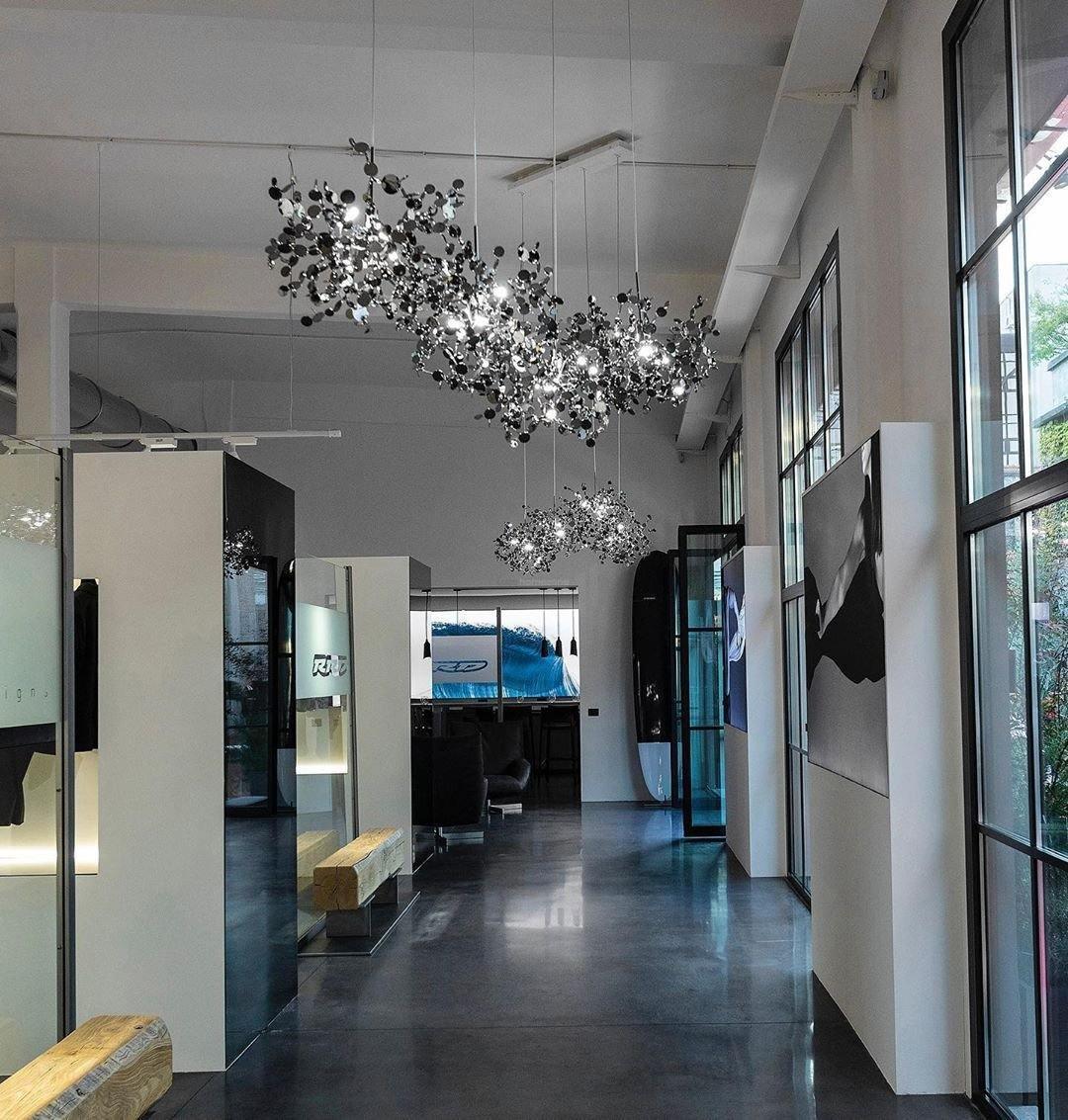 Shimmering Cloud Chandelier-Sylvia Space