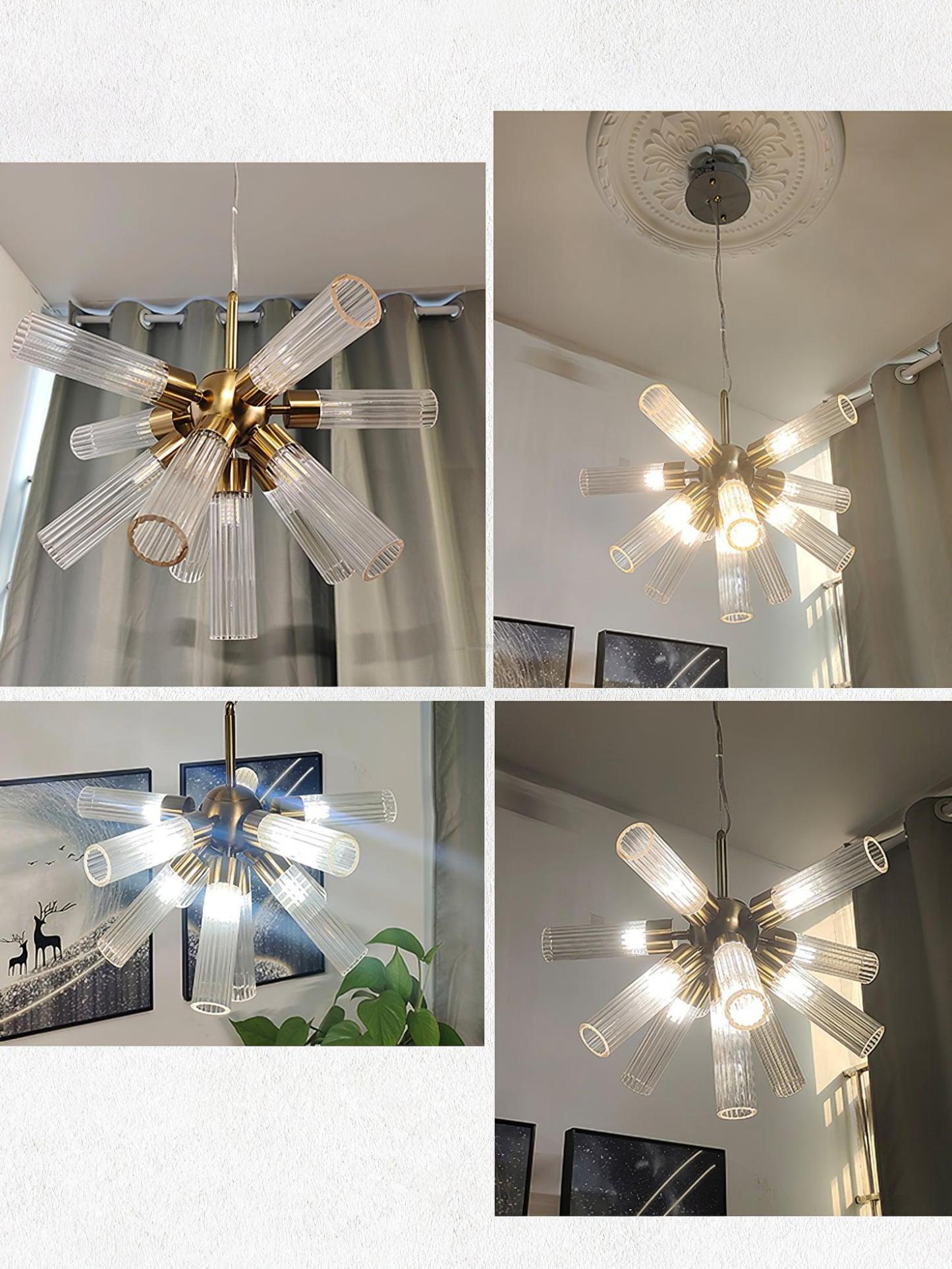 Ringold Sputnik Chandelier ∅ 19.7″-Sylvia Space