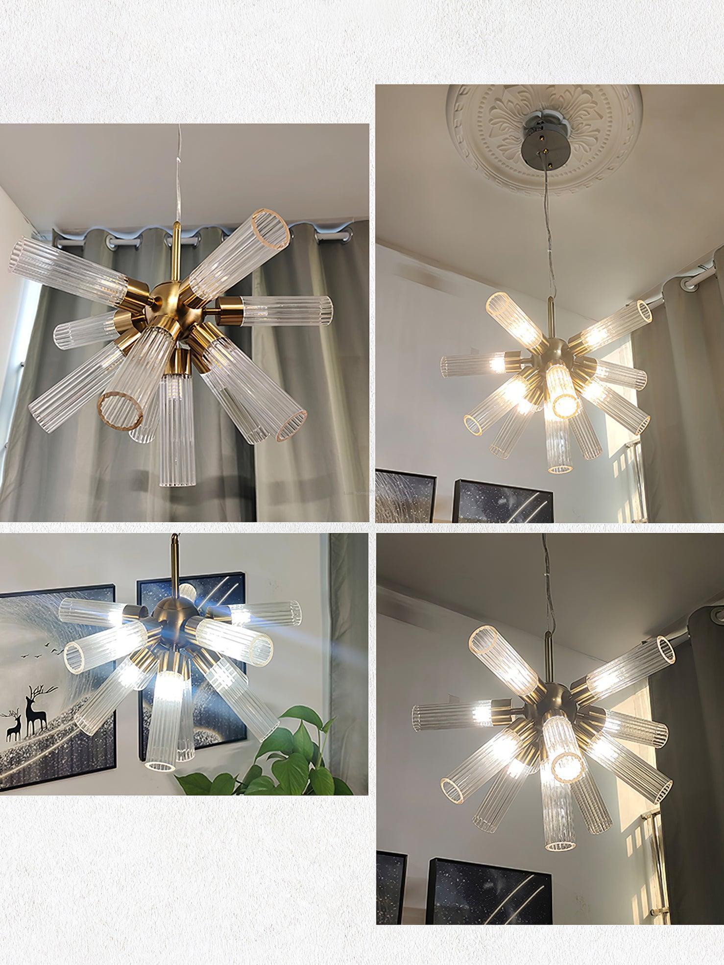 Ringold Sputnik Chandelier ∅ 19.7″-Sylvia Space