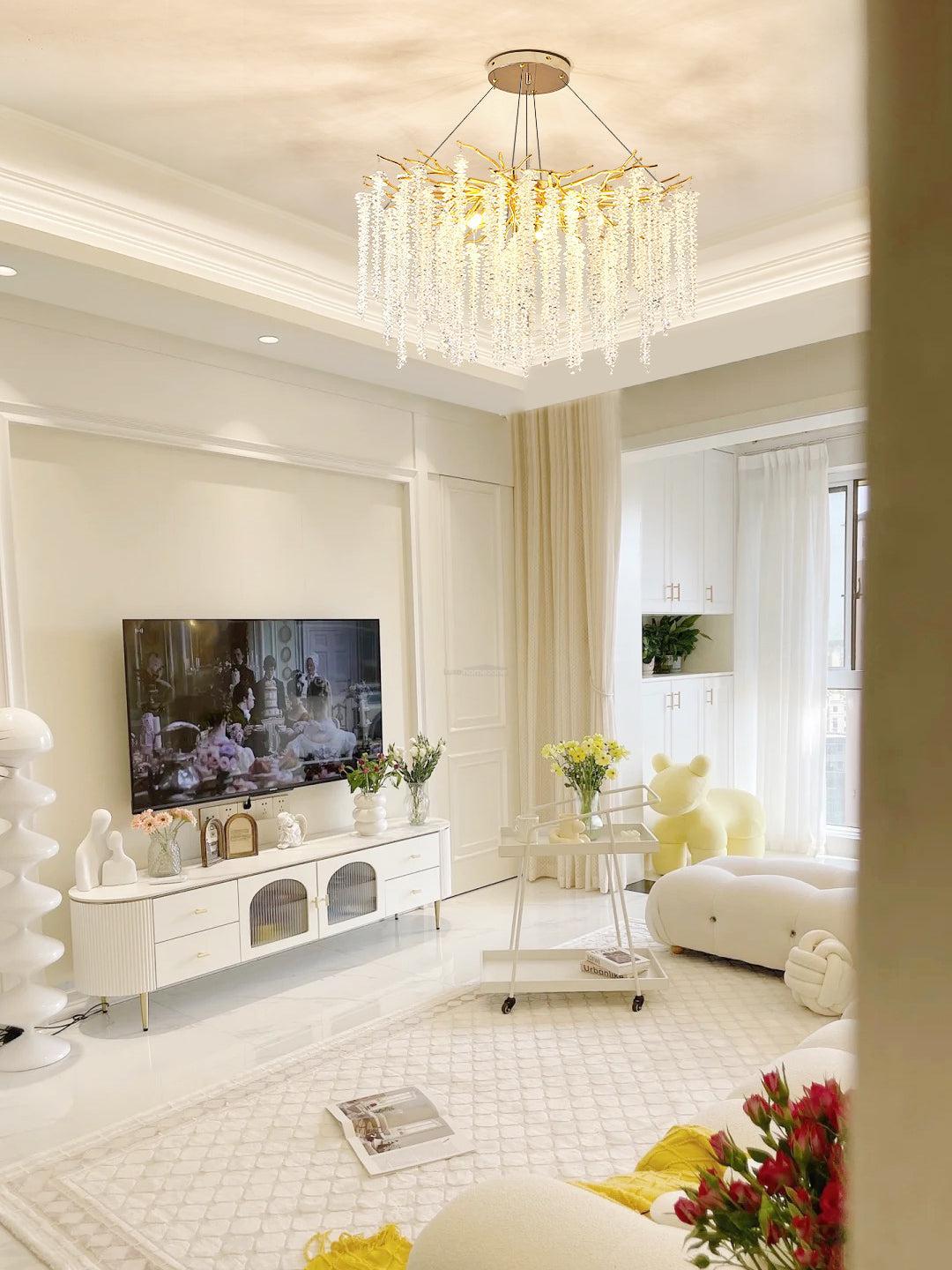 Albero Crystal Chandelier with 8/10/14 heads-Sylvia Space