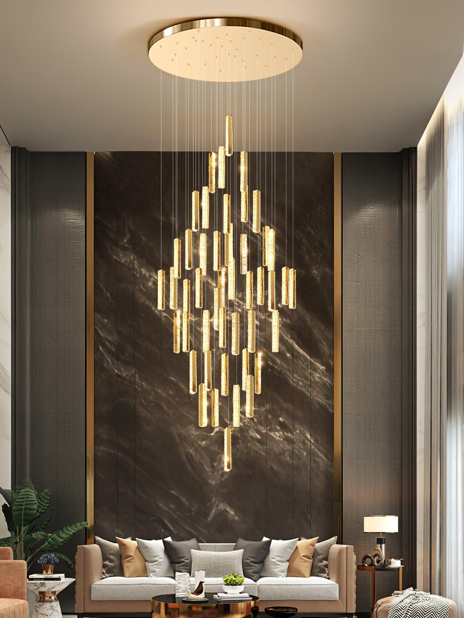 Villa Forci Chandelier with 12/15/18/21/24 heads-Sylvia Space