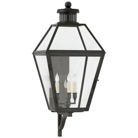 Stratfored Medium Bracketed Wall Lantern-Sylvia Space