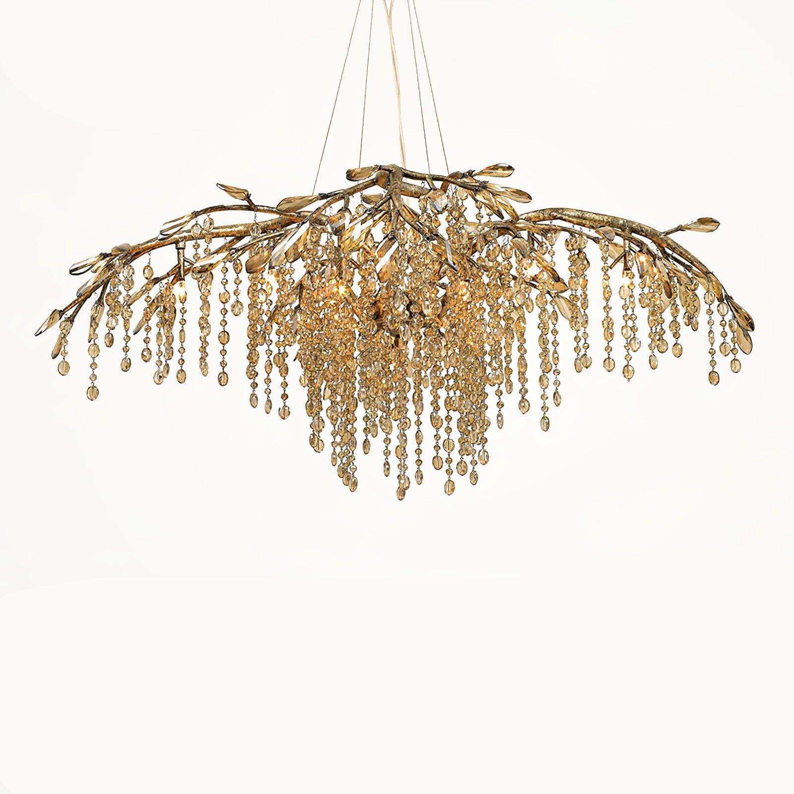 Autumn Twilight Round/Linear Chandelier-Sylvia Space