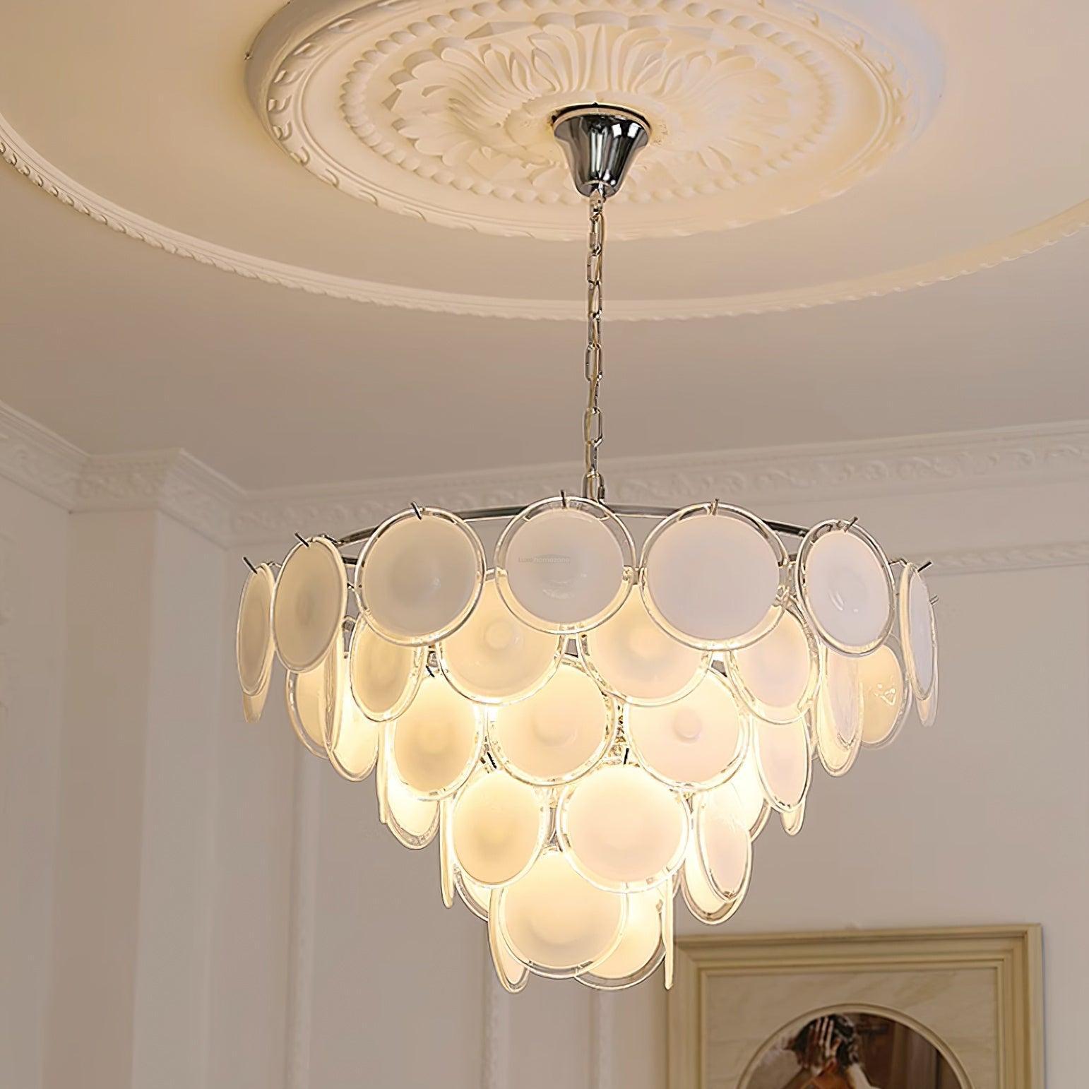Bettina Murano Chandelier  ∅ 19.6″-Sylvia Space