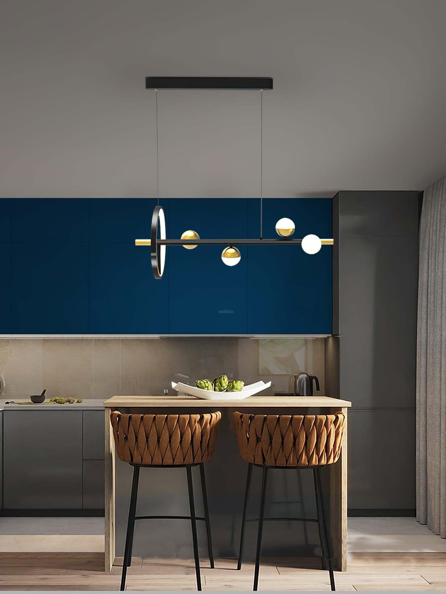 Alonso Linear Chandelier-Sylvia Space