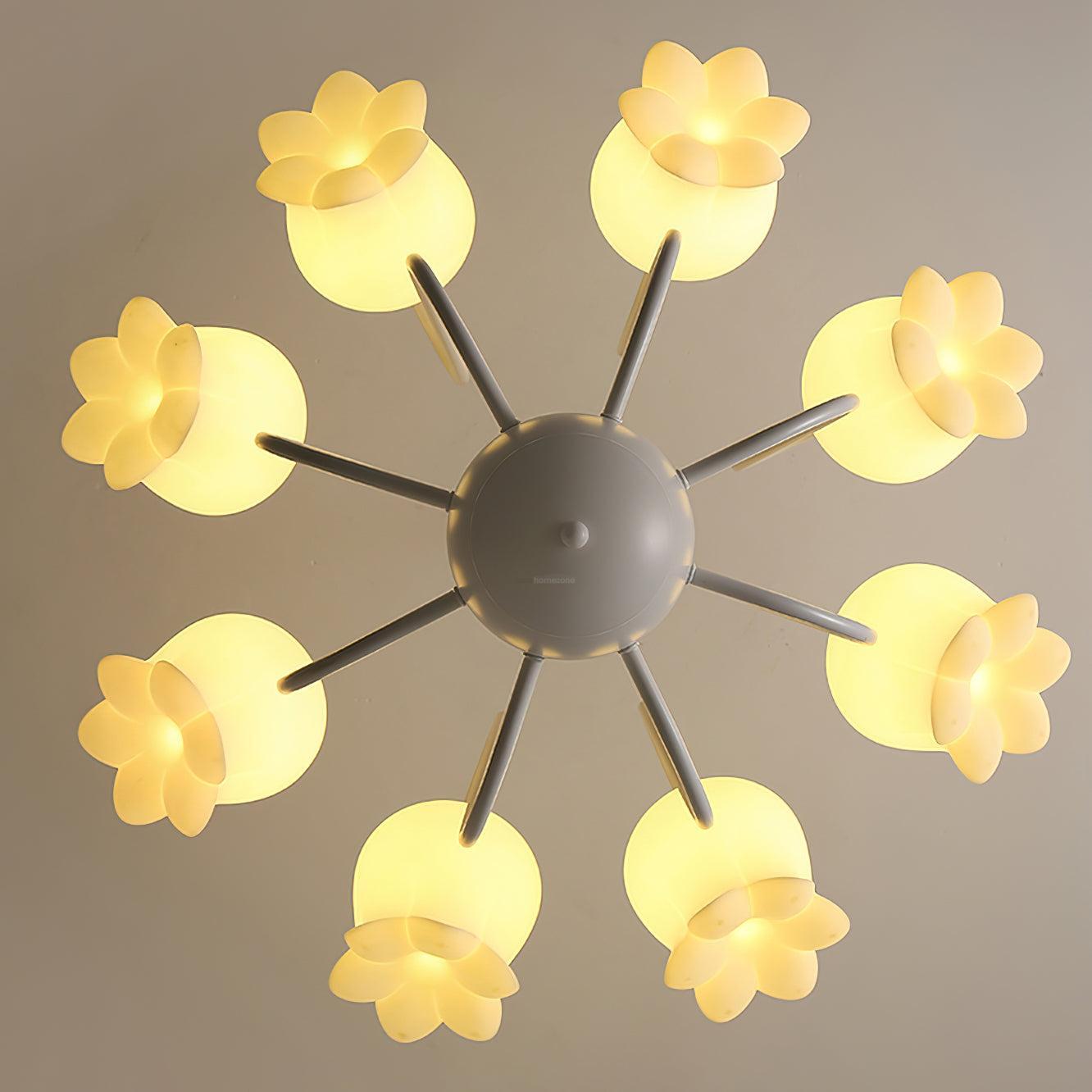 Lilium Chandelier with 3/5/6/8 heads-Sylvia Space