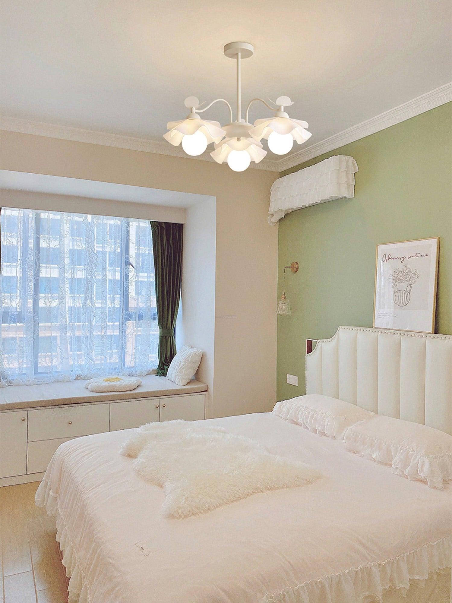 Murano Acrylic Chandelier with 3/5/8 heads-Sylvia Space