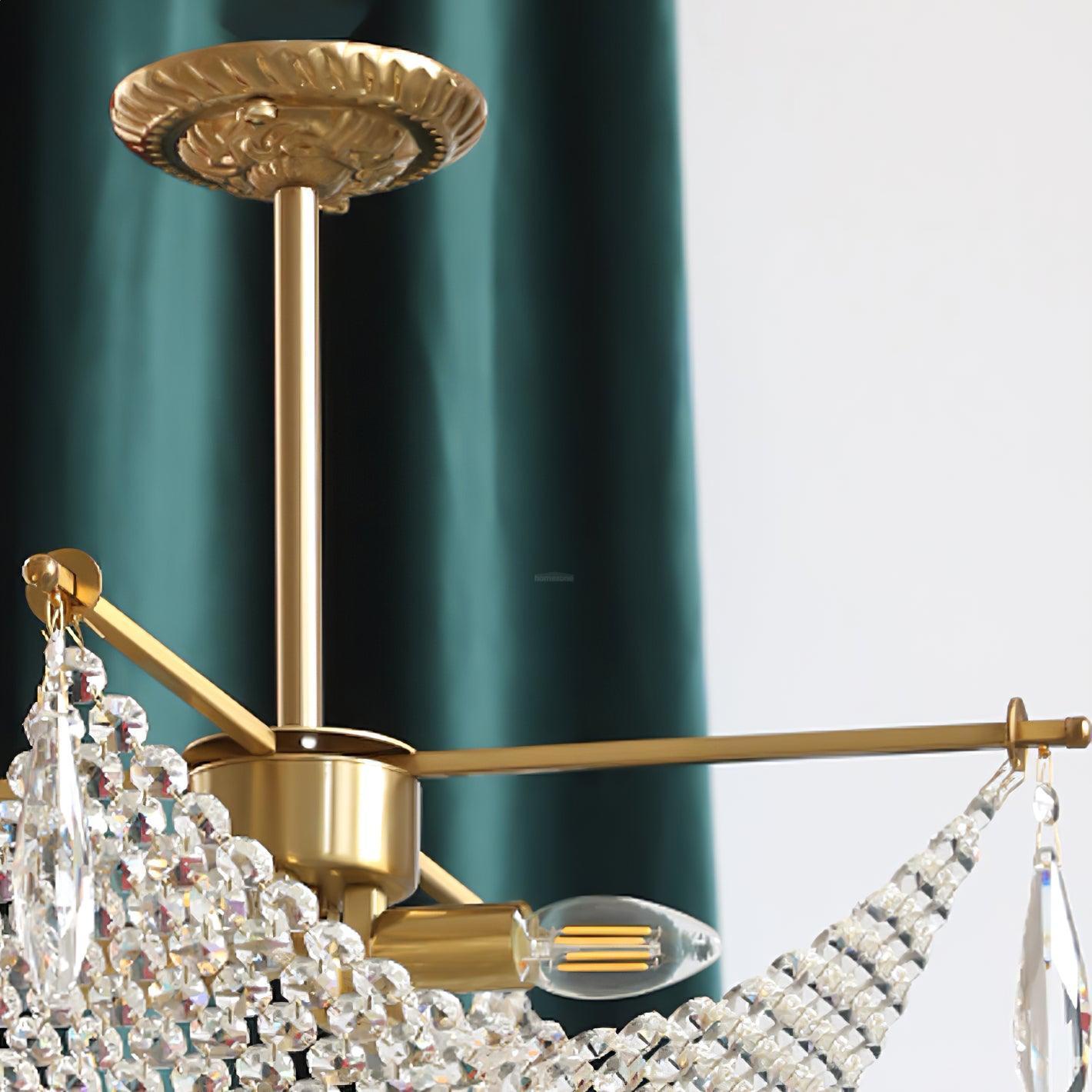 Corona Chandelier with 4 heads-Sylvia Space