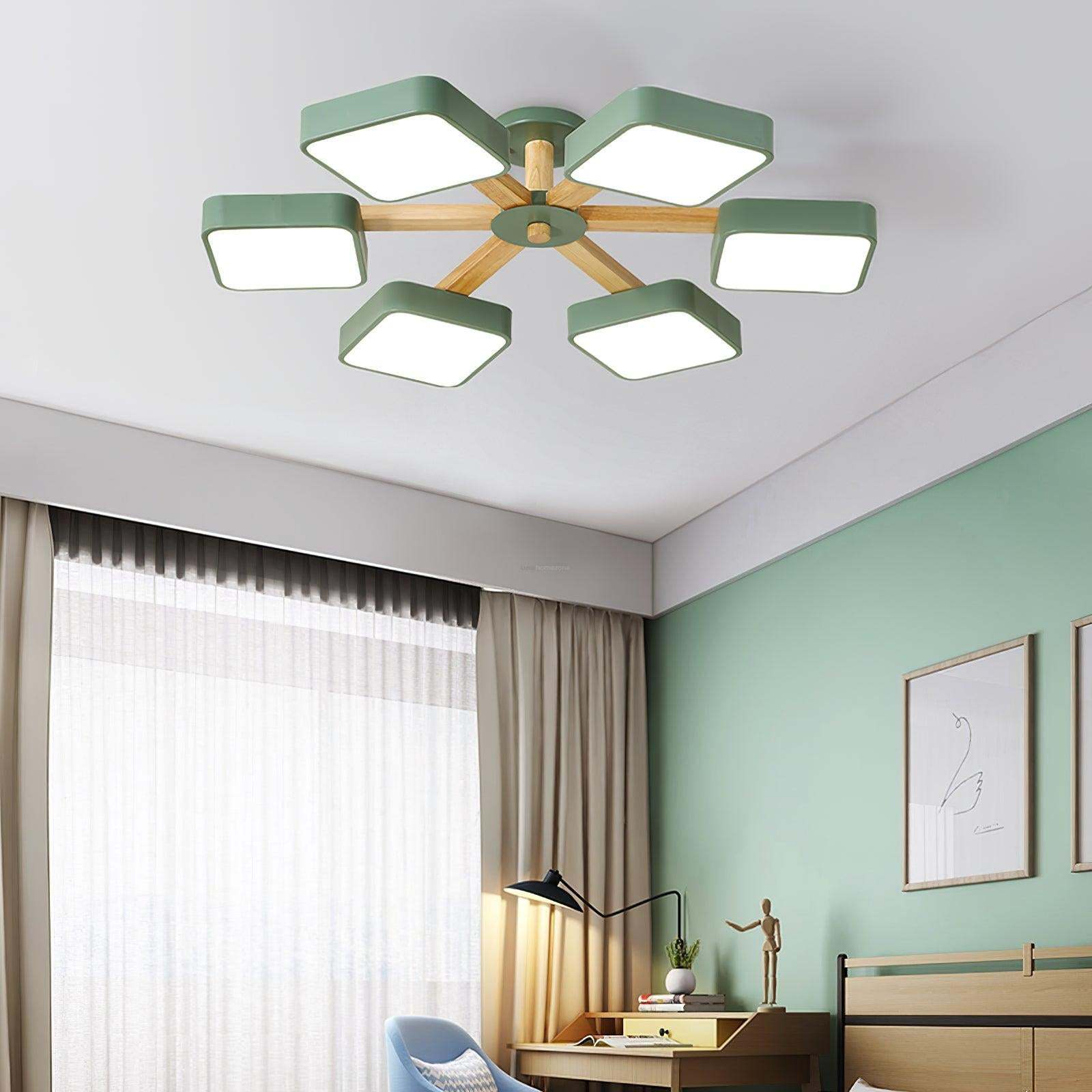 Modern Multi Stem Chandelier with 5/6/8 heads-Sylvia Space
