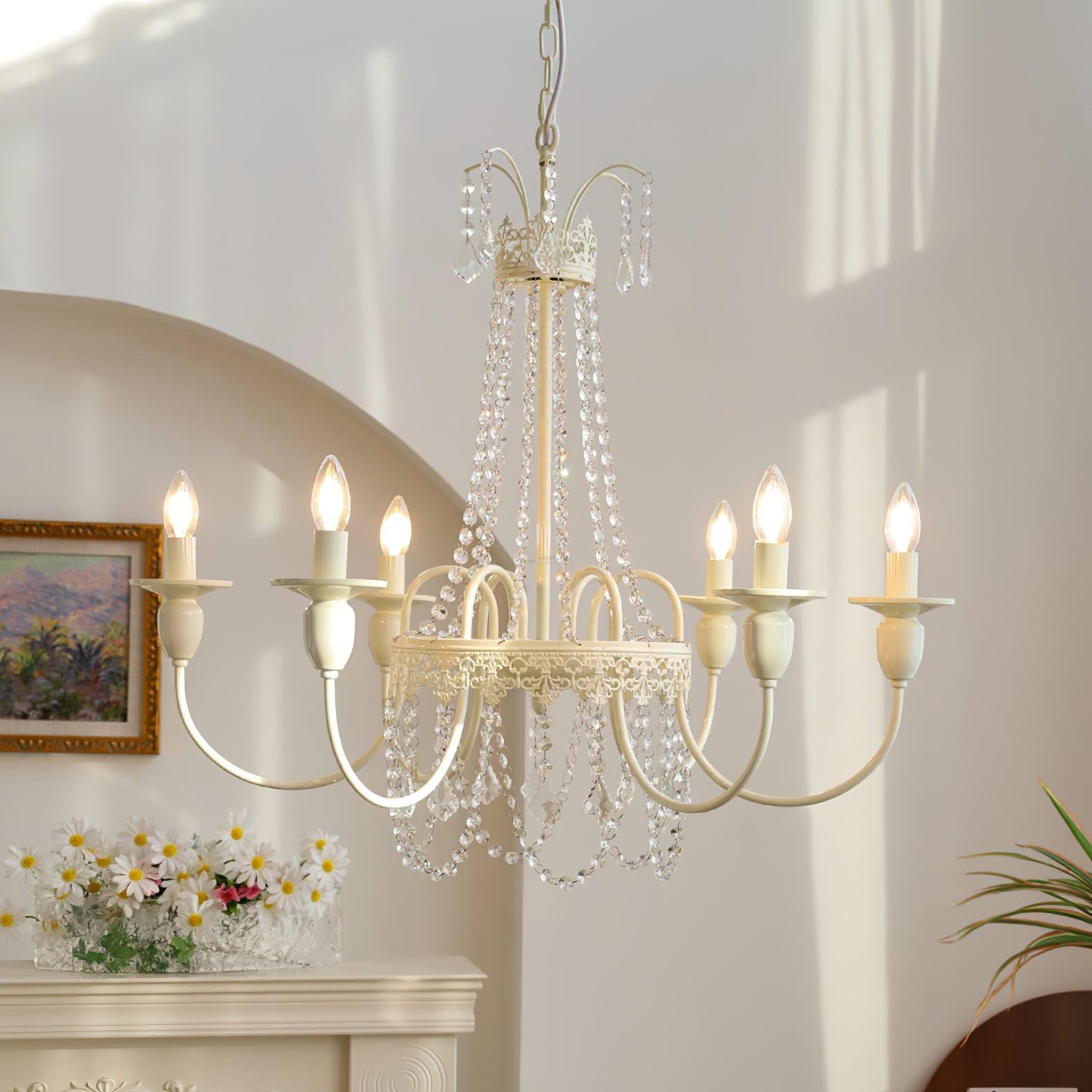 Pavia Chandelier ∅ 19.7″-Sylvia Space