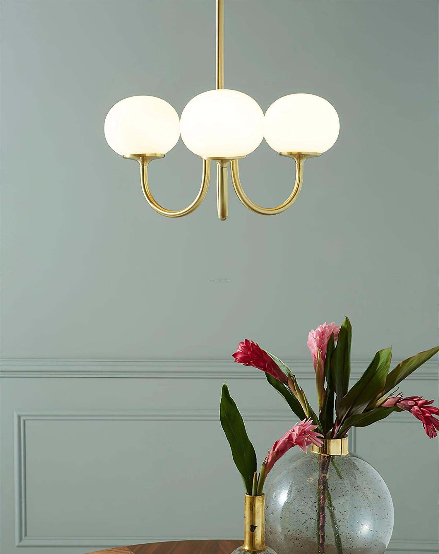 Marshmallow Chandelier 18''  26''-Sylvia Space