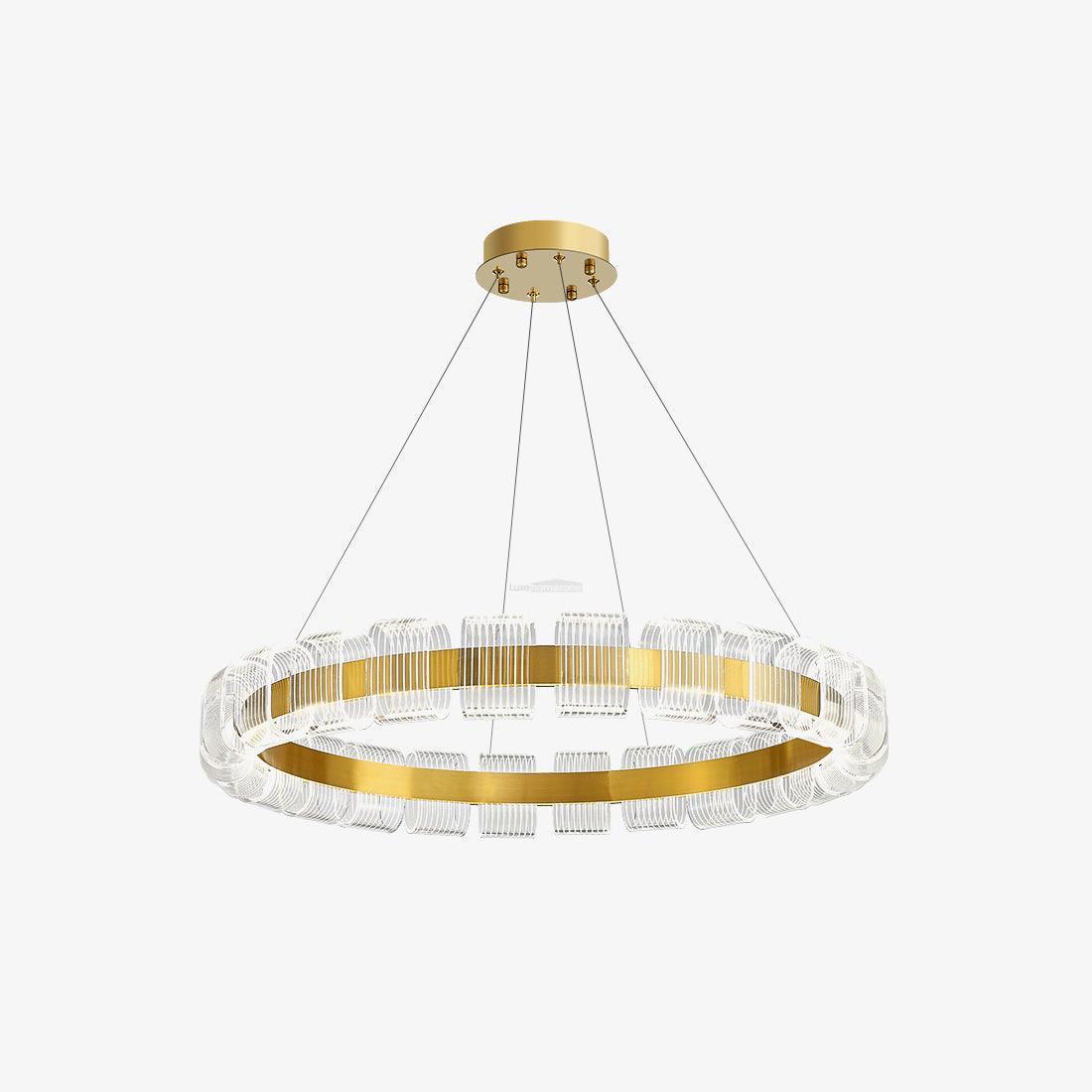 Bangle Chandelier ∅ 23.6″-Sylvia Space