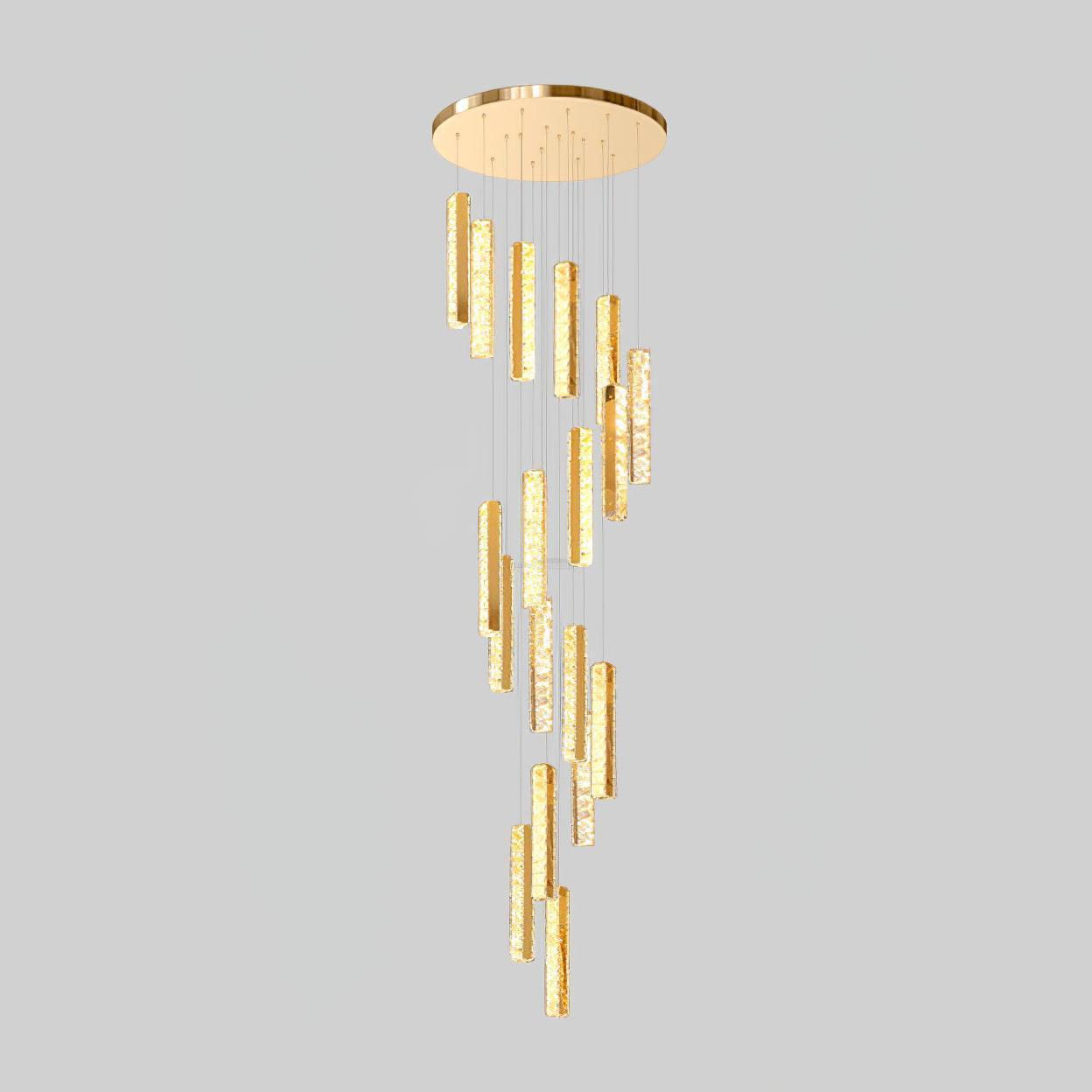 Villa Forci Chandelier with 12/15/18/21/24 heads-Sylvia Space