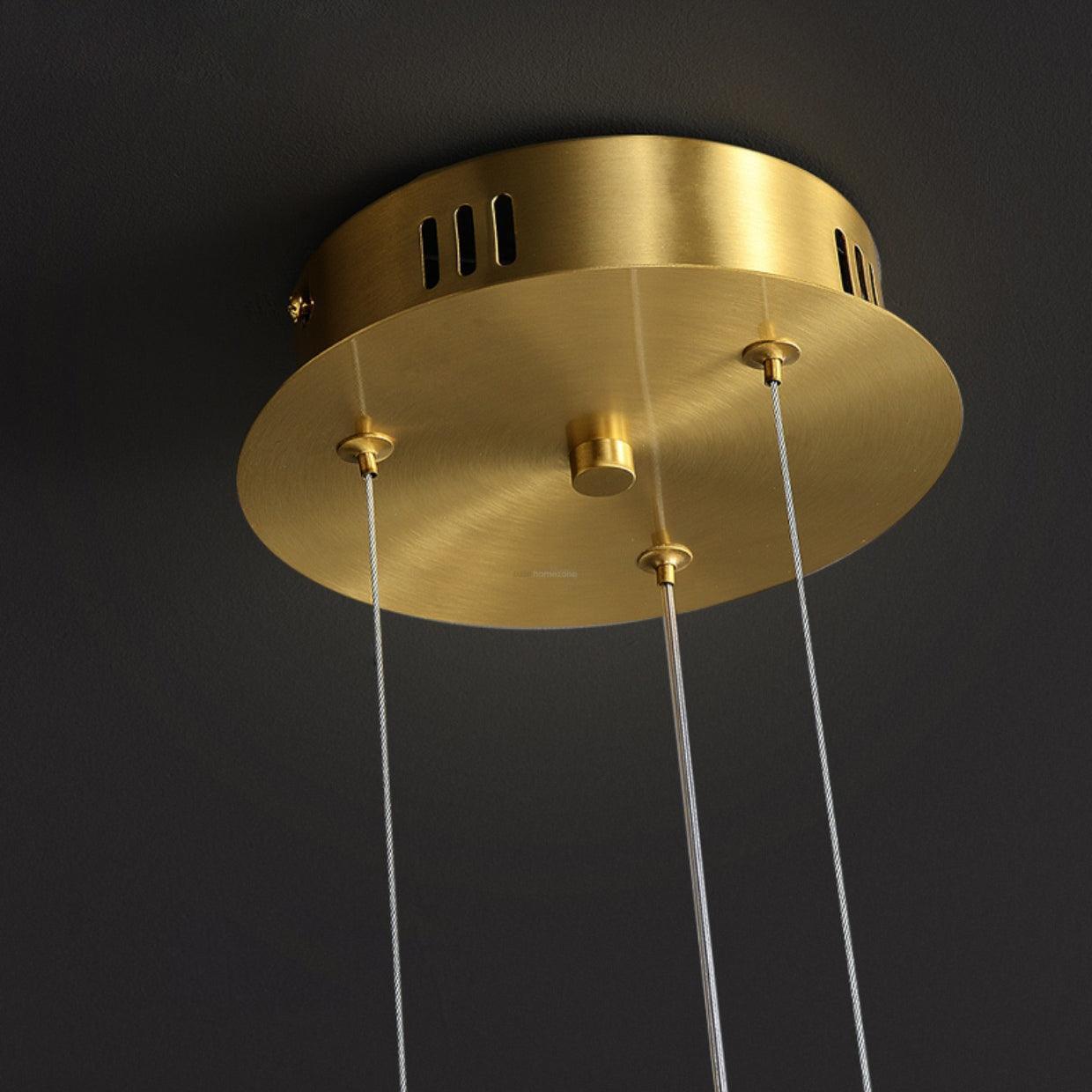 Pearl Ring Chandelier-Sylvia Space
