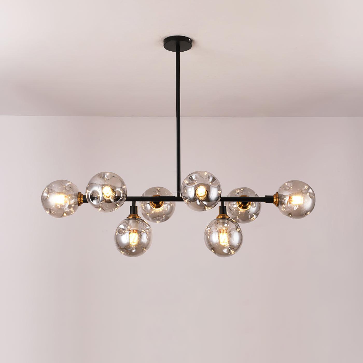 Primas Glass Linear Chandelier-Sylvia Space