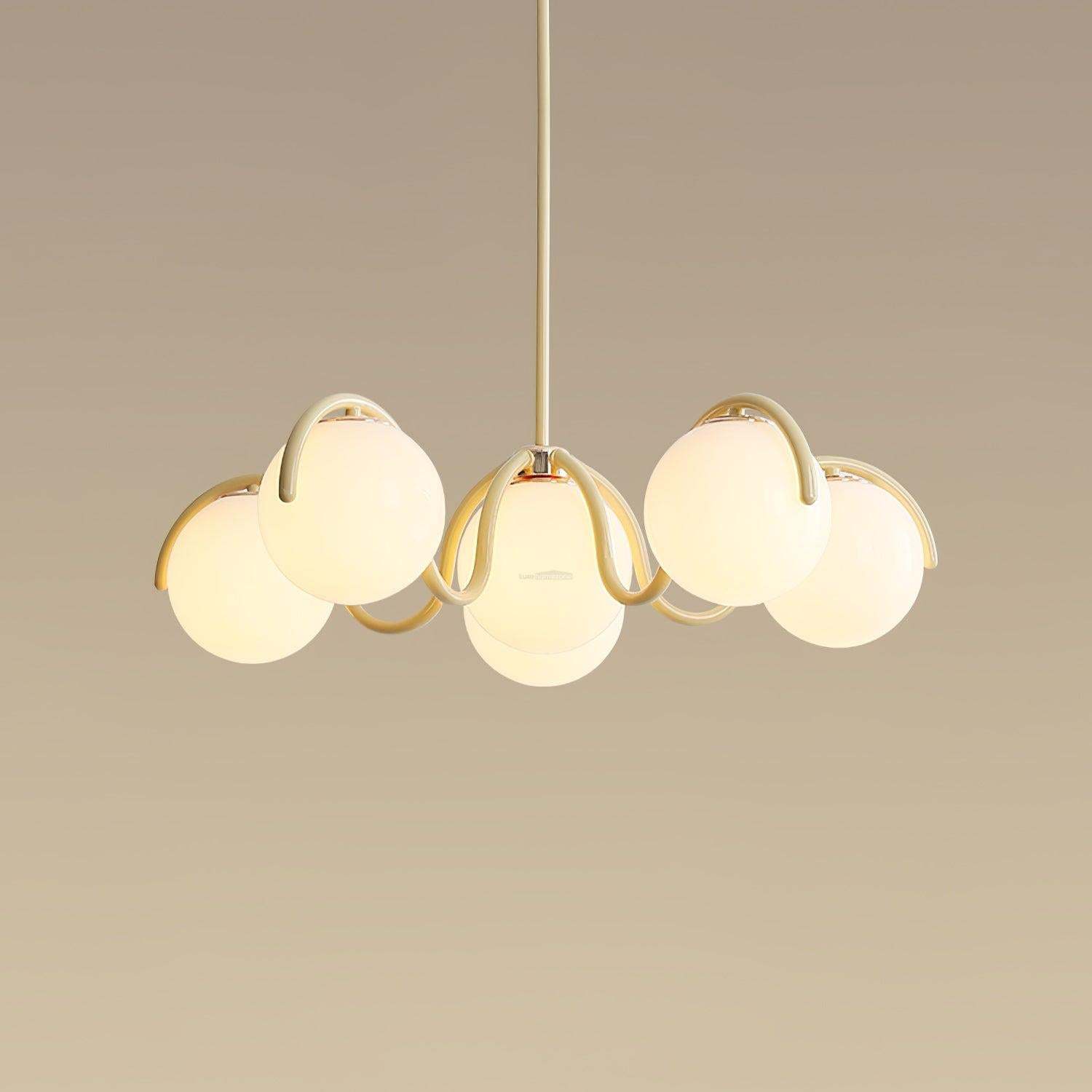 Reedway Curve Linear Chandelier ∅ 27.2″-Sylvia Space