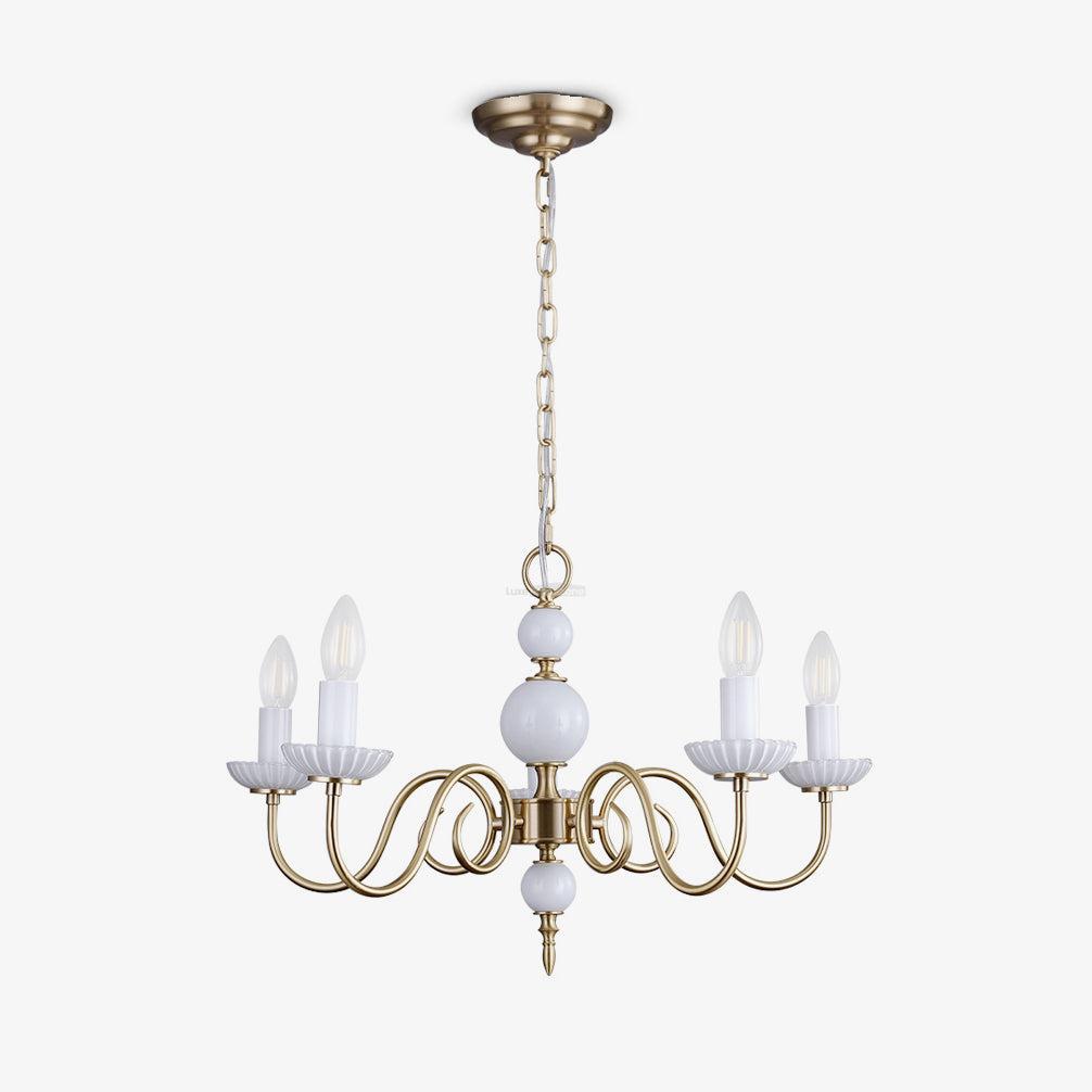 Carlita Chandelier with 3/5 heads-Sylvia Space