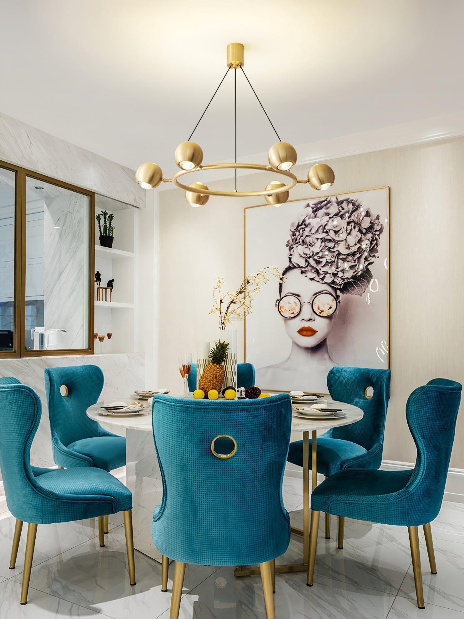 Callisto Chandelier ∅ 21.7″-Sylvia Space