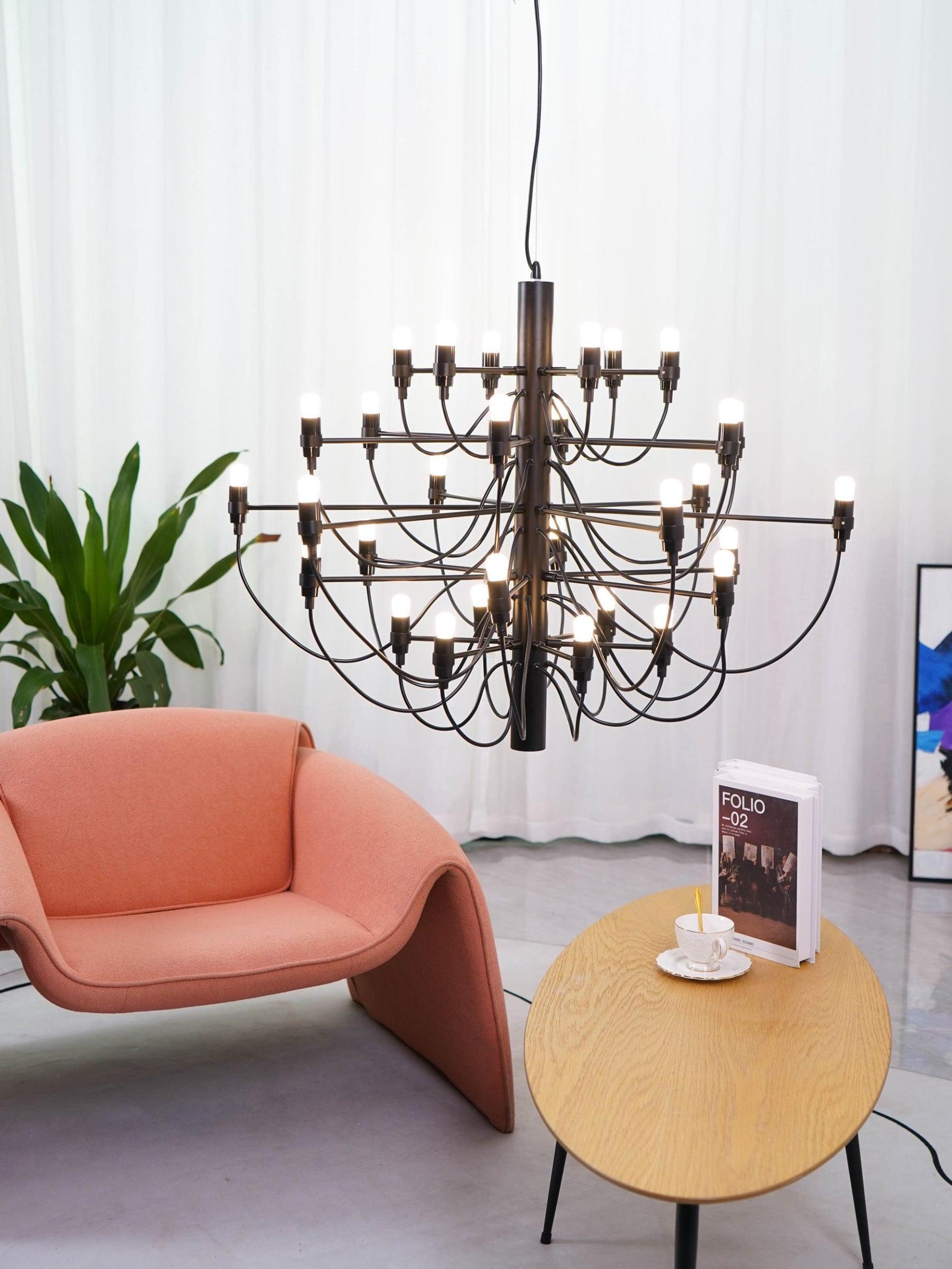 2097 Suspension Lamp with 18/30/50/75 heads-Sylvia Space