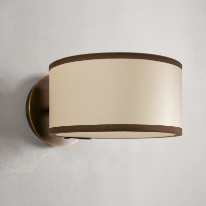 Daphne Linen Wall Sconce