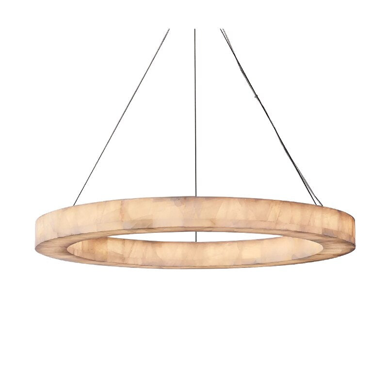 Natural Marble Modern Chandelier-Sylvia Space
