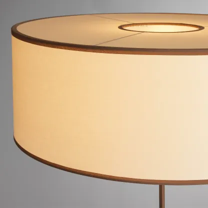 Daphne Linen Floor Lamp 23"D