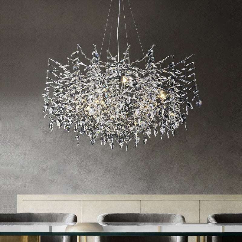 Albero Collection Crystal Chandelier-Sylvia Space