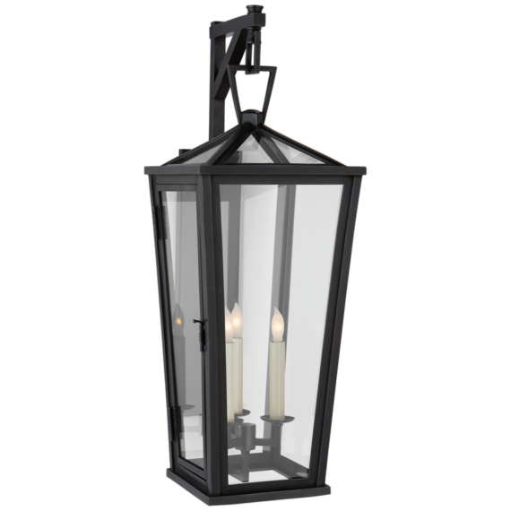 Darlanal Medium Tall Bracketed Wall Lantern-Sylvia Space